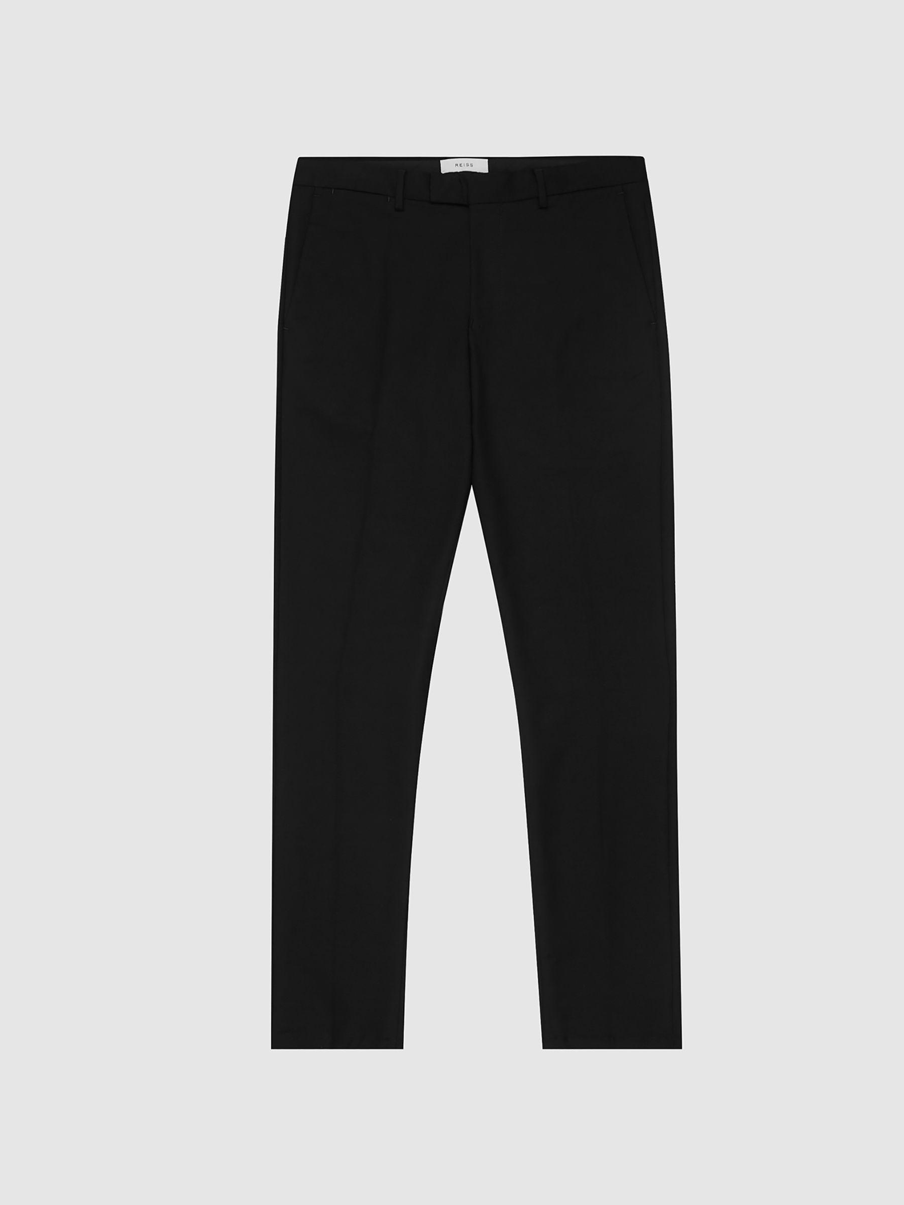 Slim Fit Chinos in Black Product Image