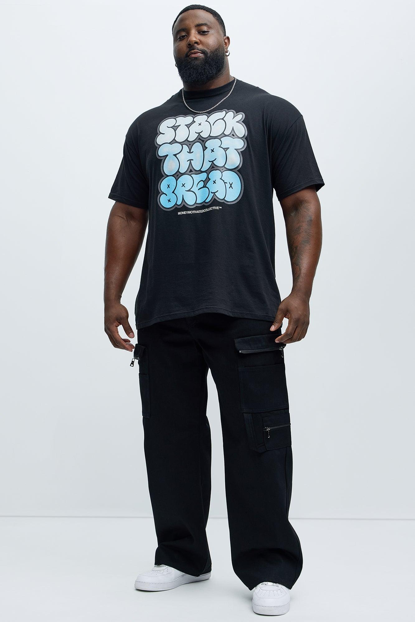 Stack That Bread Short Sleeve Tee - Black Product Image