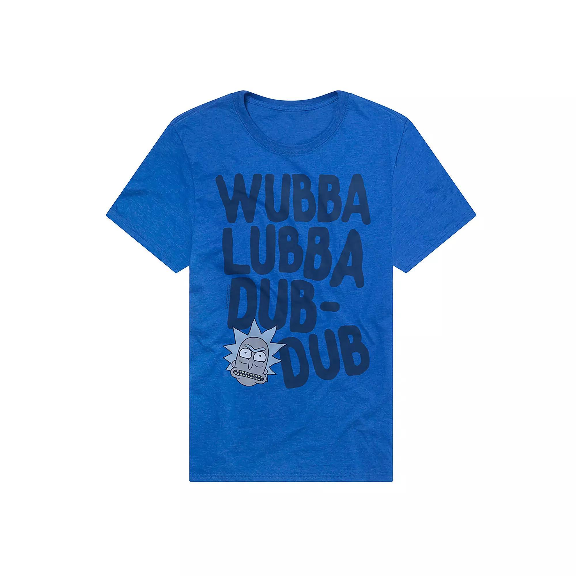 Men's Wubba Lubba Dub Dub Rick & Morty Graphic Tee,  Product Image