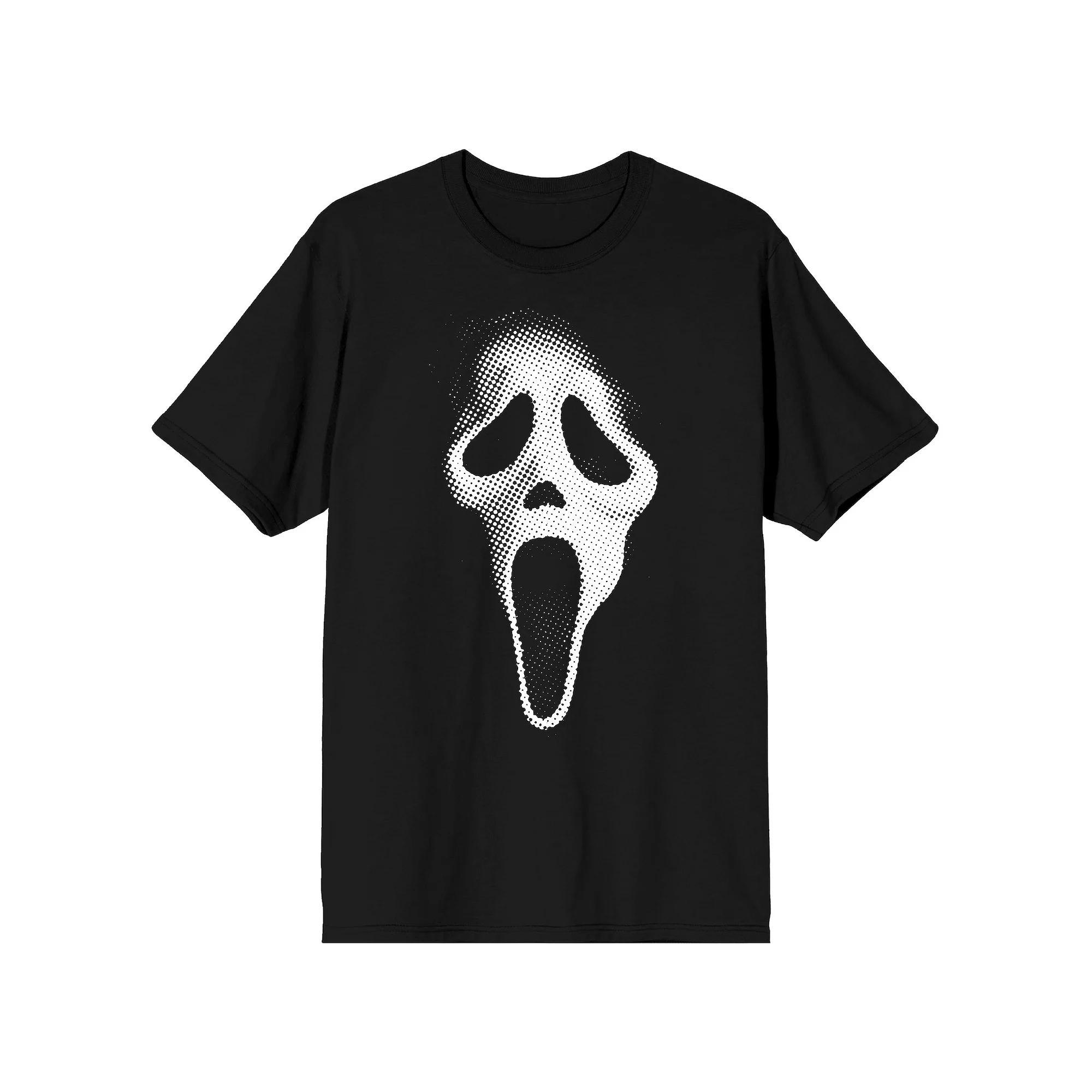 Men's Ghostface Dithers Mask Tee, Size: Medium, Black Product Image