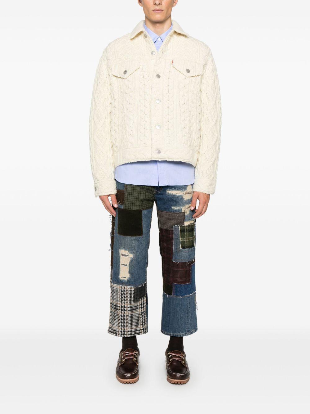 x Levi's® patchwork-design jeans Product Image