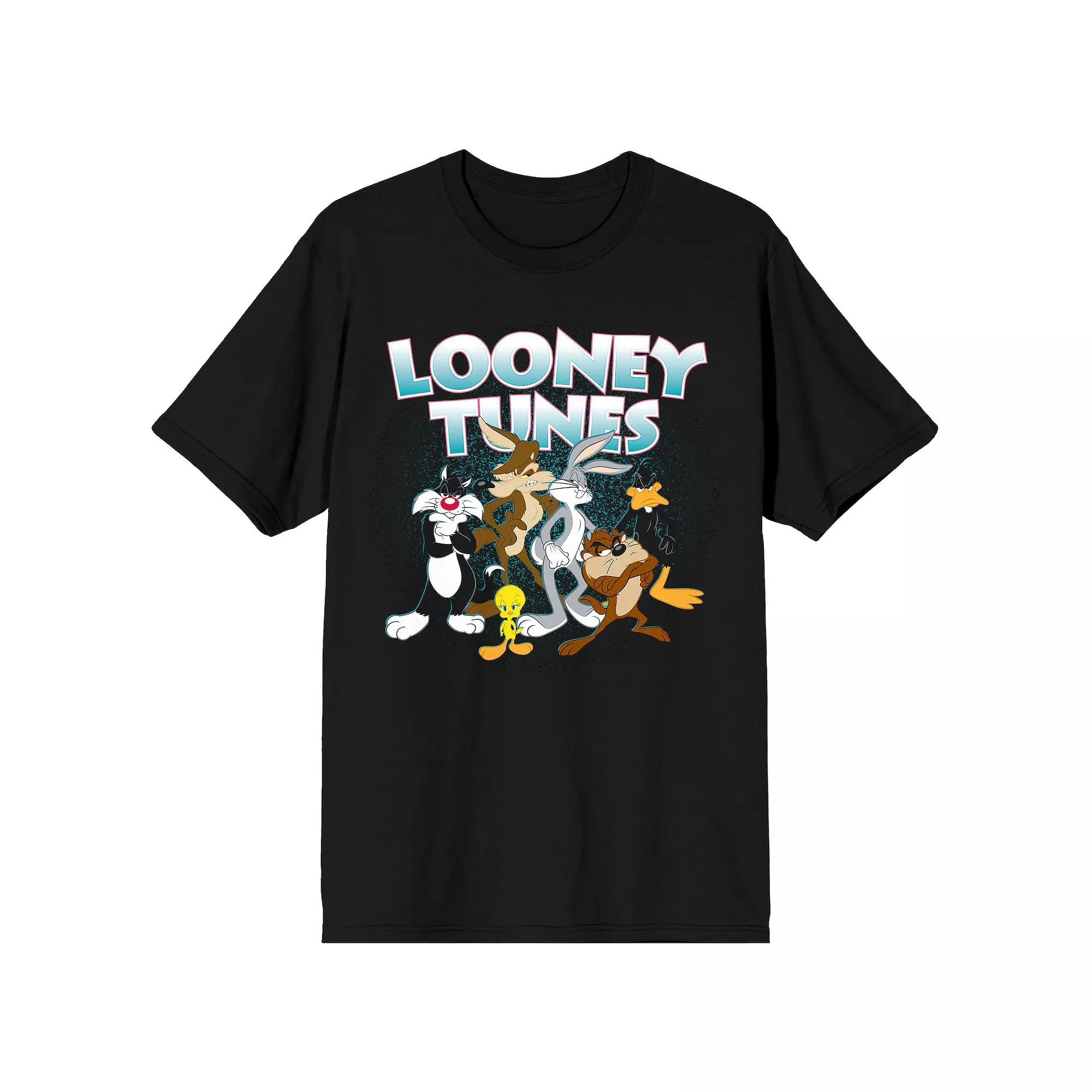 Men's Looney Tunes Classic Tee, Size: Medium, Black Product Image