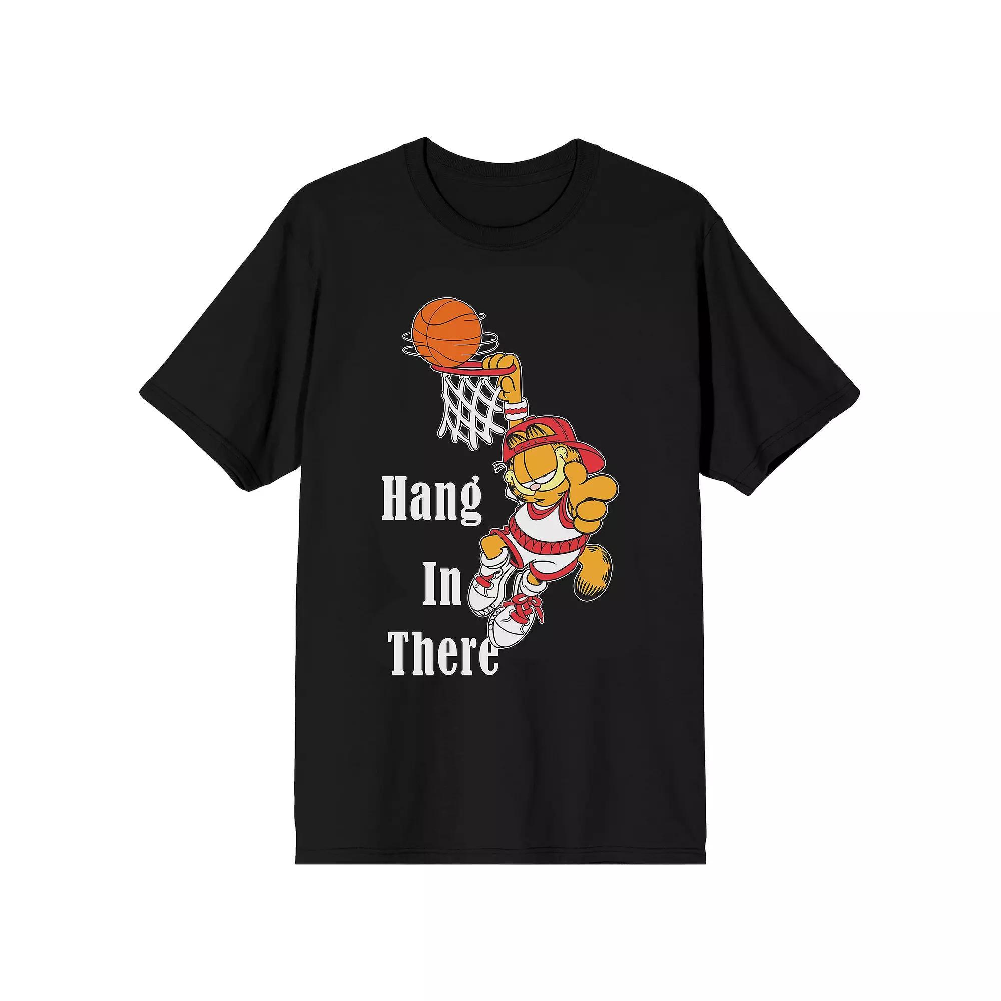 Mens Garfield Hang In There Graphic Tee Product Image