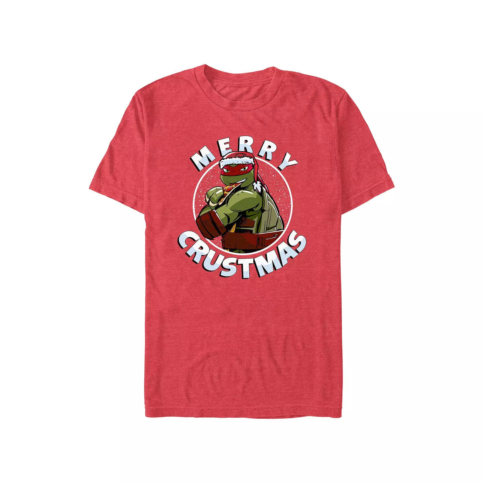 Men's Teenage Mutant Ninja Turtles Merry Crustmas Graphic Tee,  Product Image
