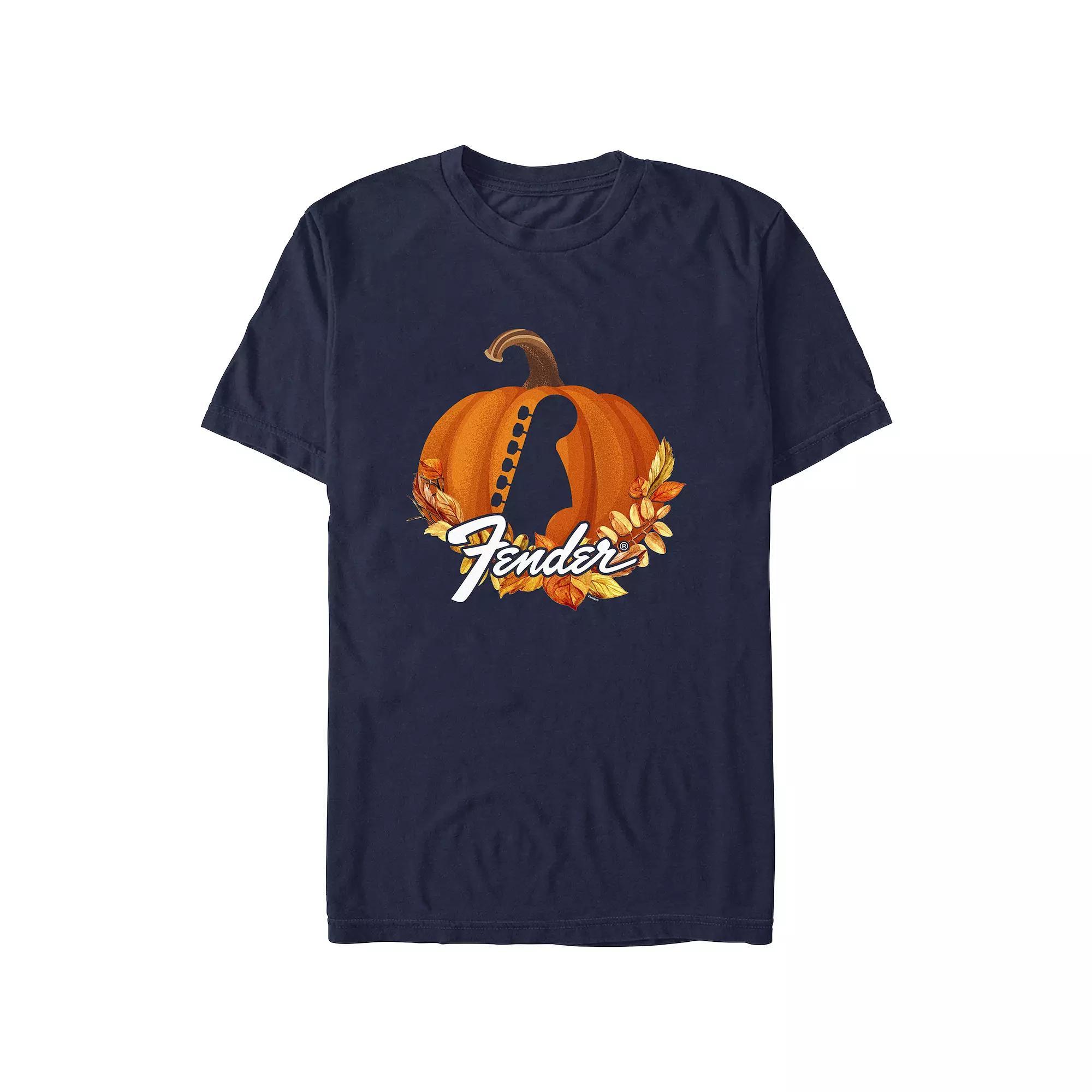 Men's Fender Carved Pumpkin Graphic Tee,  Product Image