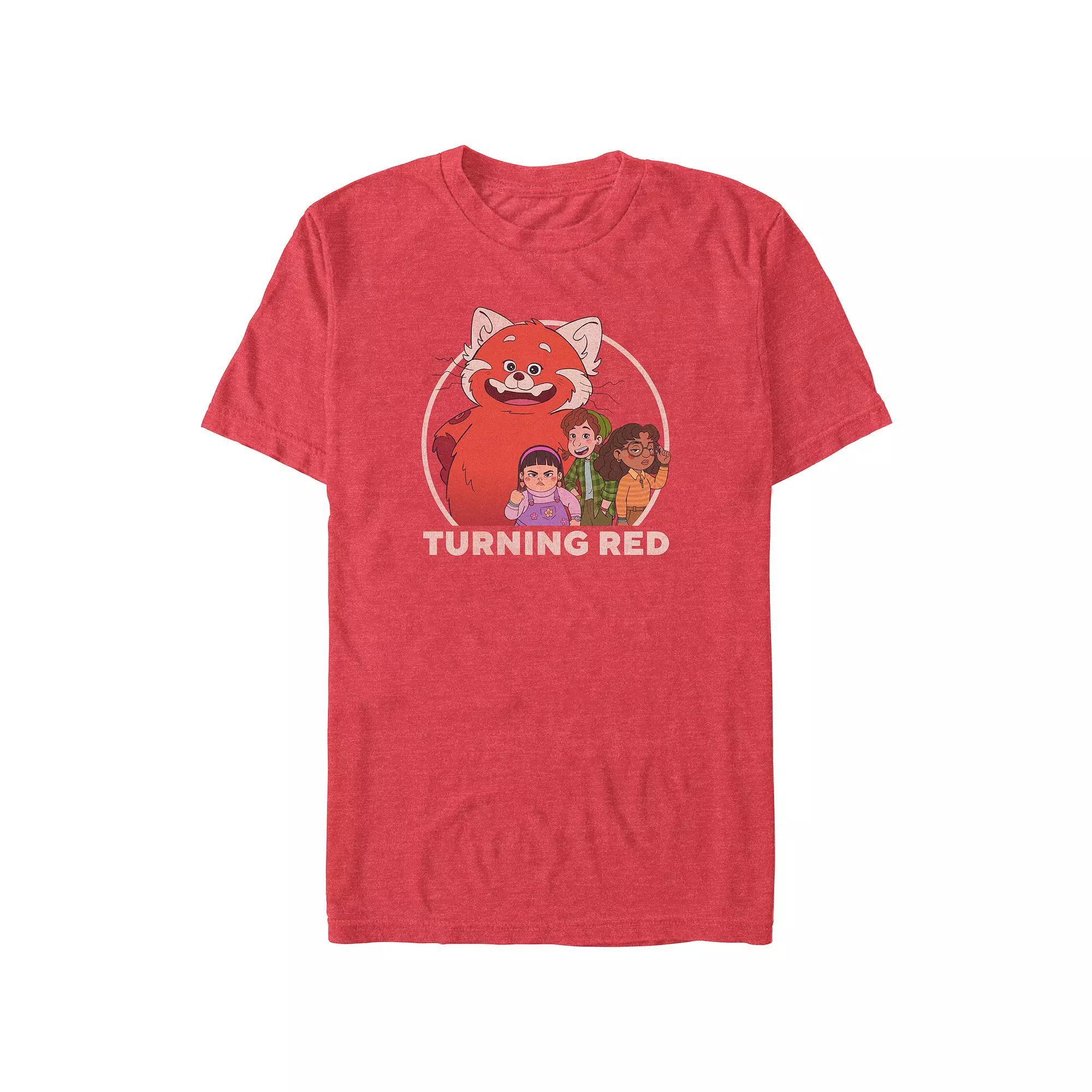 Big & Tall Turning Red Friendly Group Graphic Tee, Men's,  Product Image