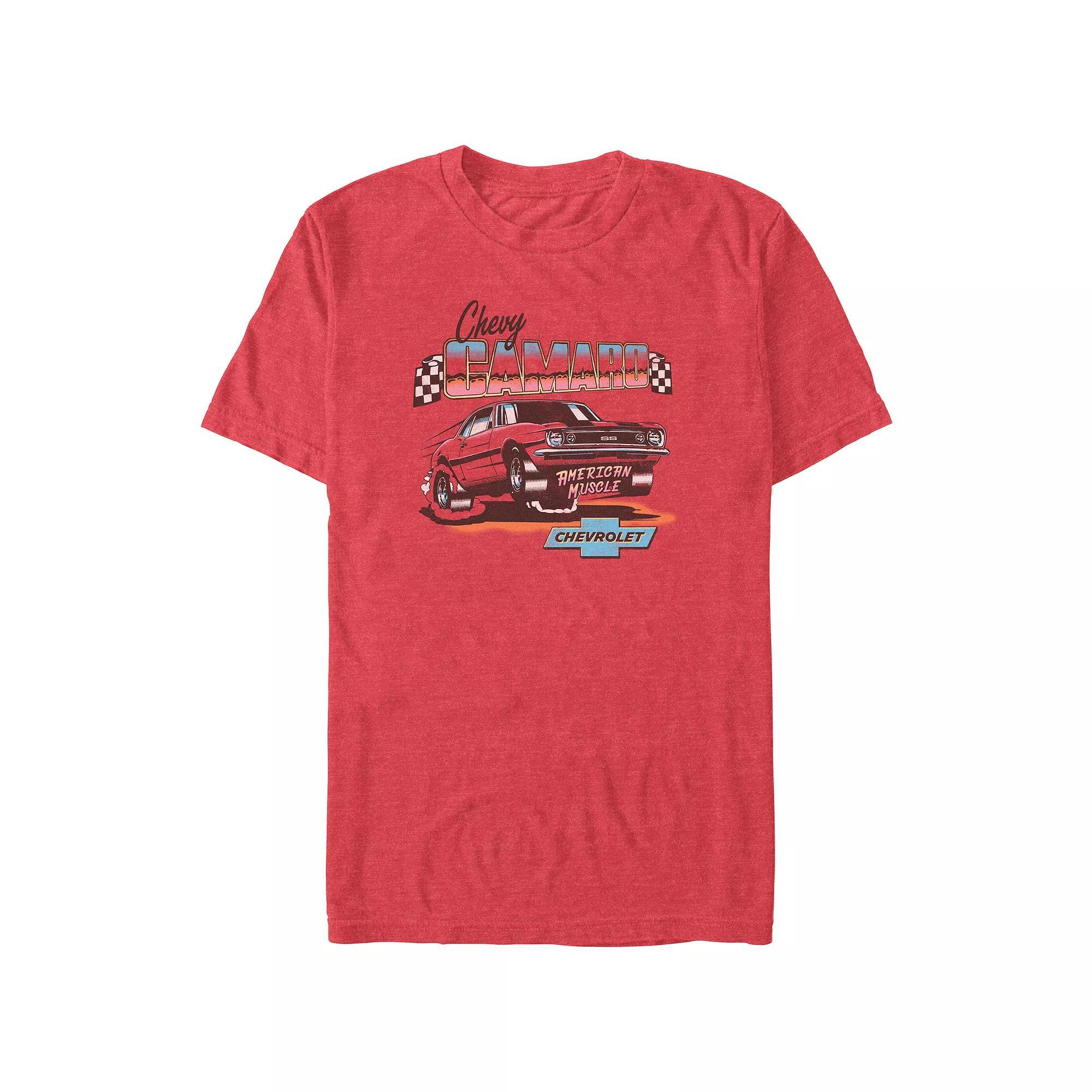 Big & Tall Chevrolet Chevy Camaro American Muscle Graphic Tee, Men's,  Product Image