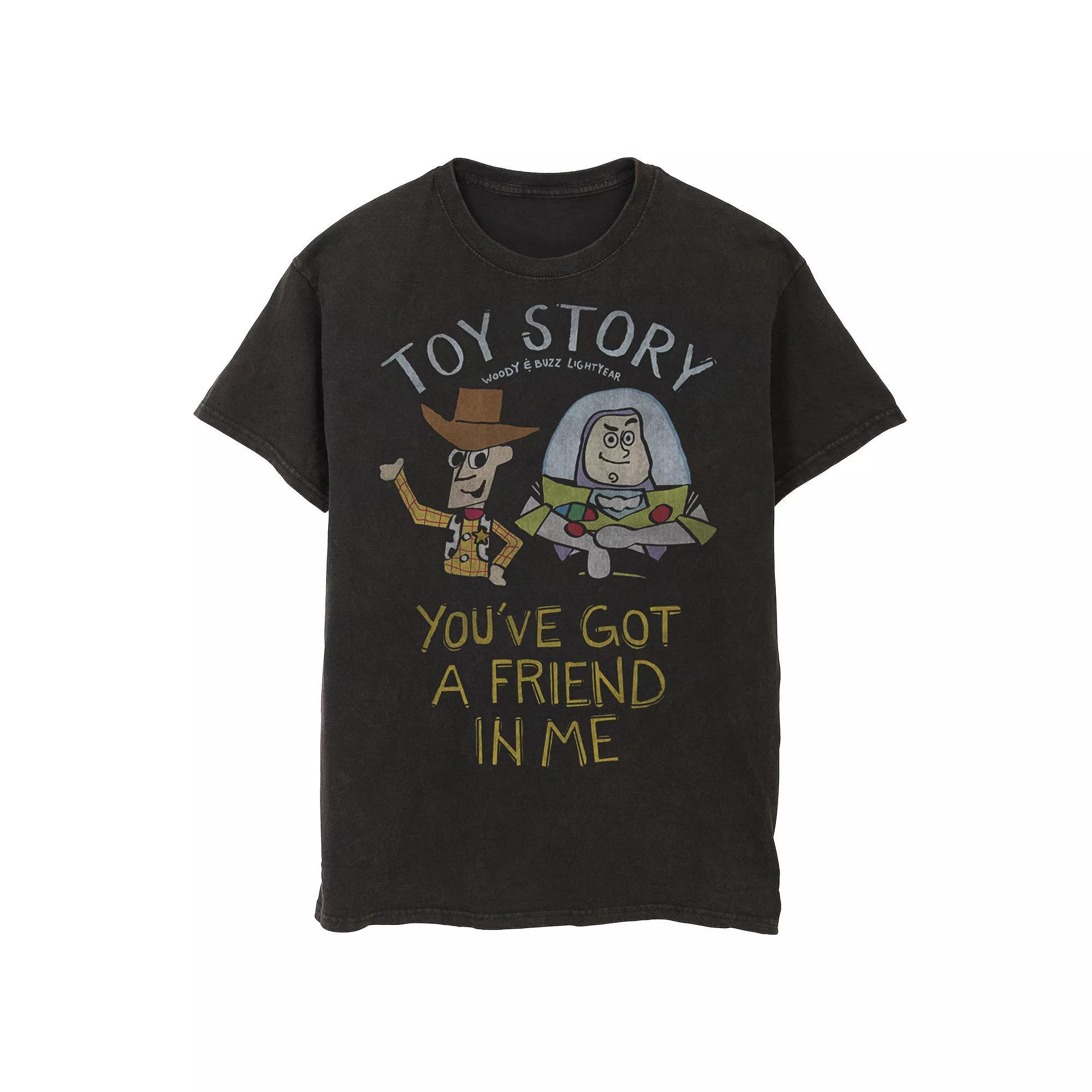 Disney / Pixar's Toy Story Men's You've Got a Friend Tee, Size: Large, Black Product Image