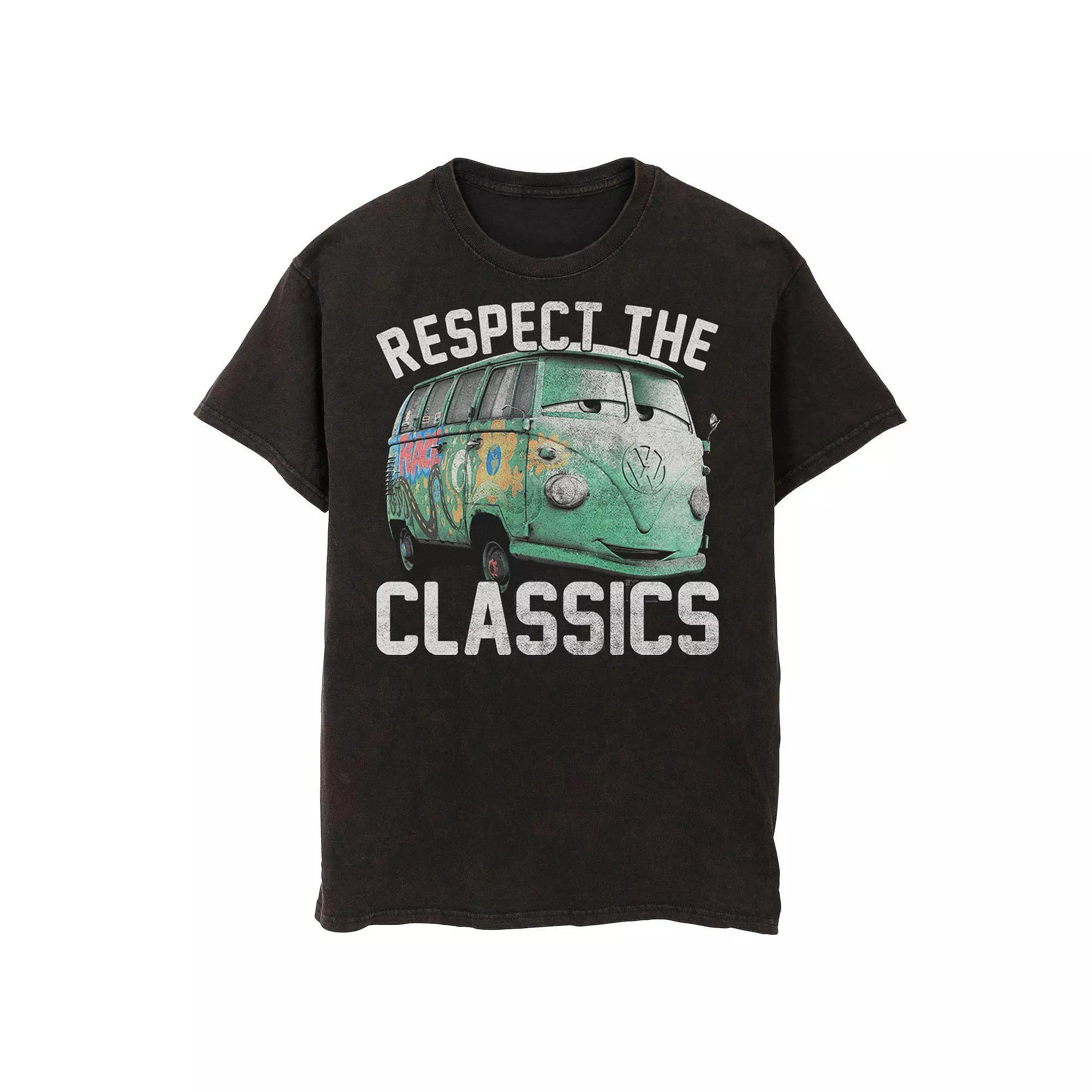 Disney / Pixar's Cars Fillmore Men's Respect Classics Tee, Size: Large, Black Product Image