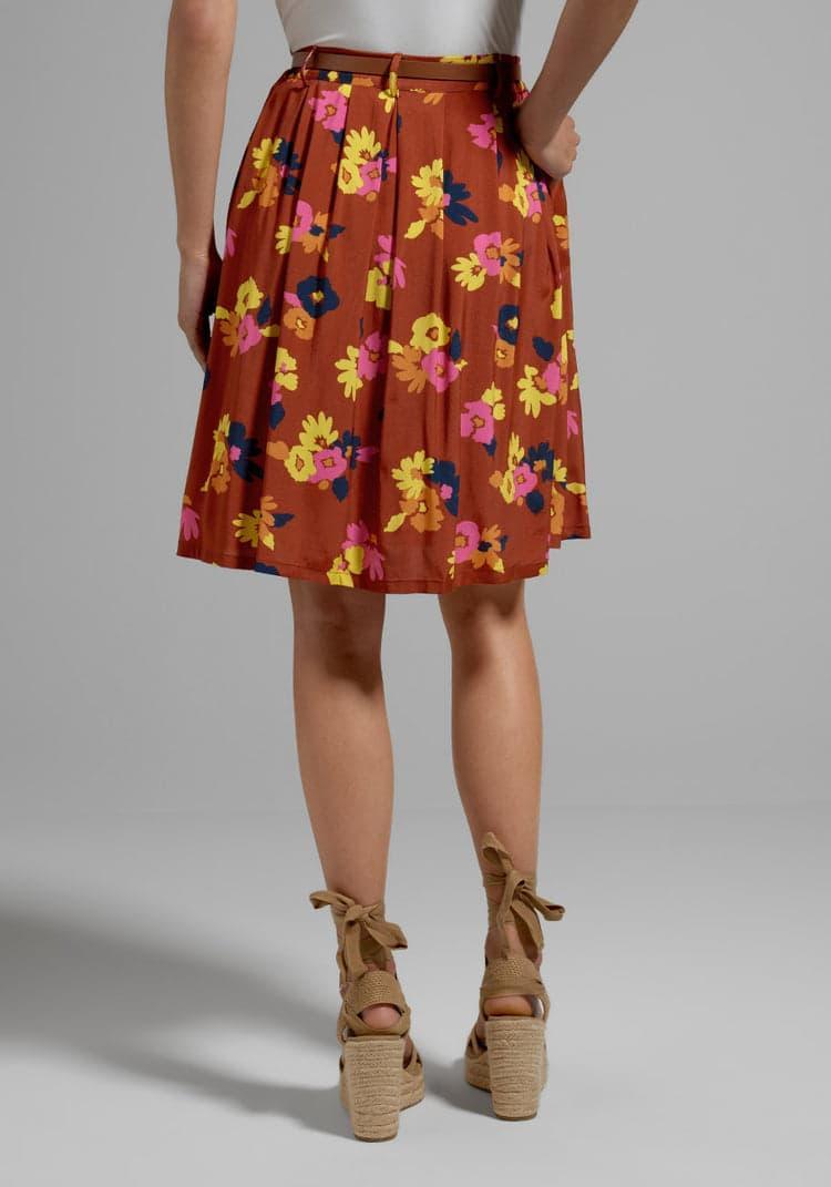 As I Float By Midi Skirt Product Image