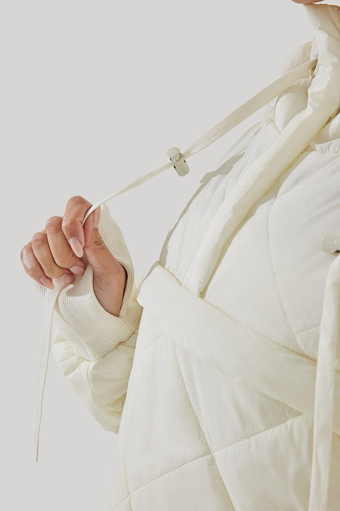 Pillow Packable Puffer Jacket - Coconut Cream Product Image