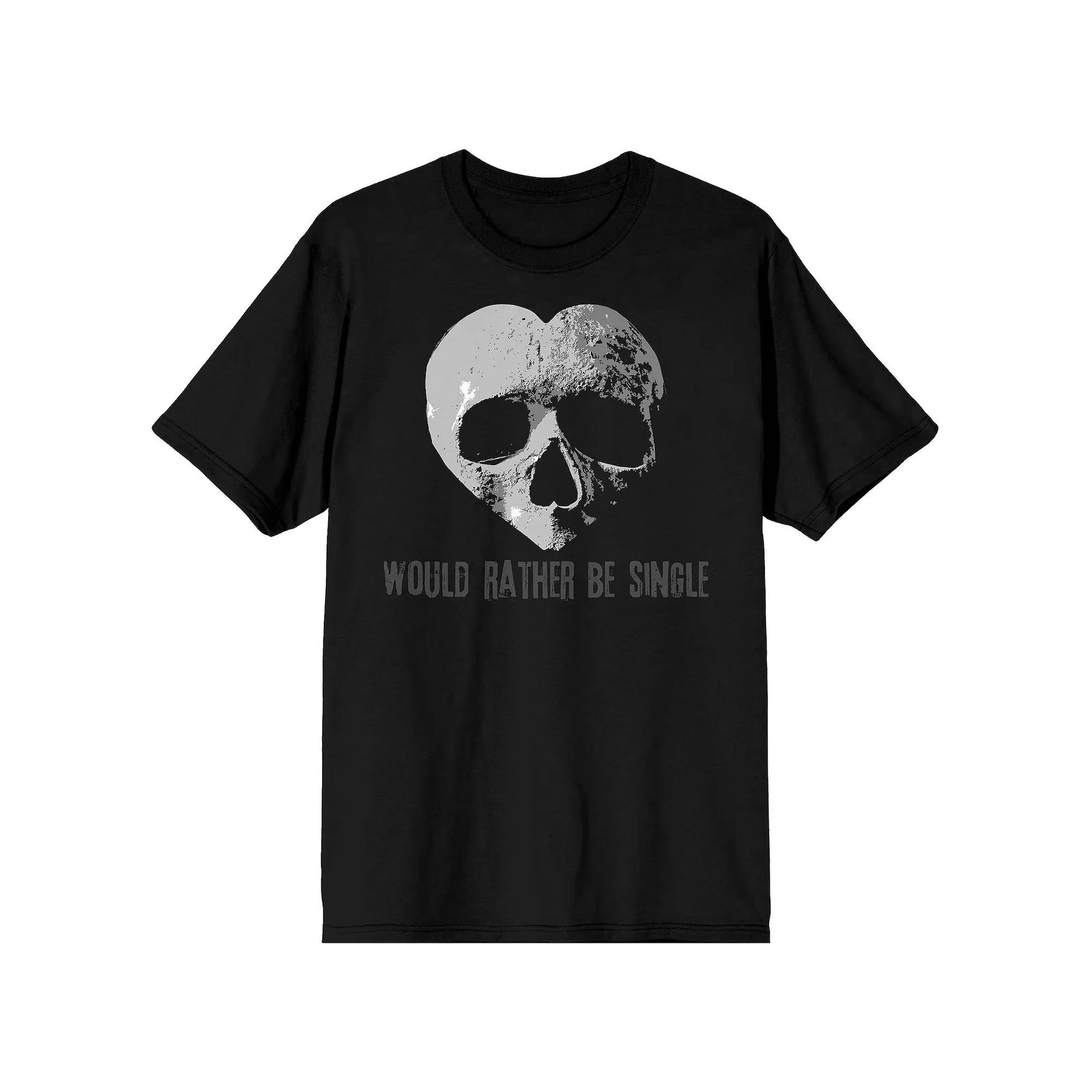 Men's Valentine's Day I Would Rather Be Tee,  Product Image