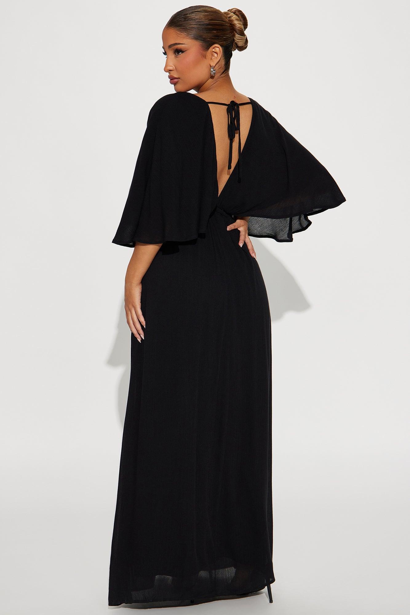 Vivienne Maxi Dress - Black Product Image