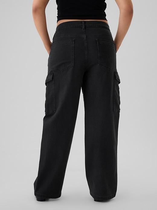 Mid Rise Double Cargo '90s Loose Jeans Product Image