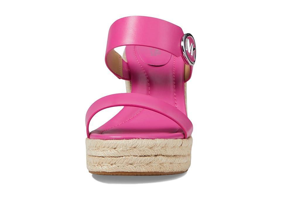 MICHAEL Michael Kors Lucinda Wedge (Cerise) Women's Sandals Product Image