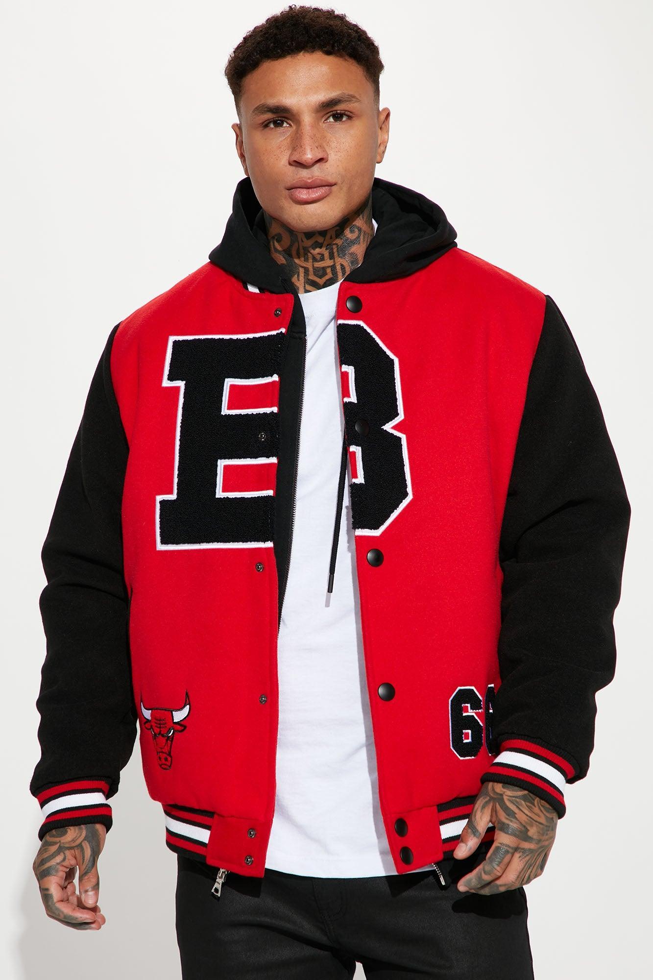 Chicago Bulls Loyalty Varsity Jacket - Red Product Image