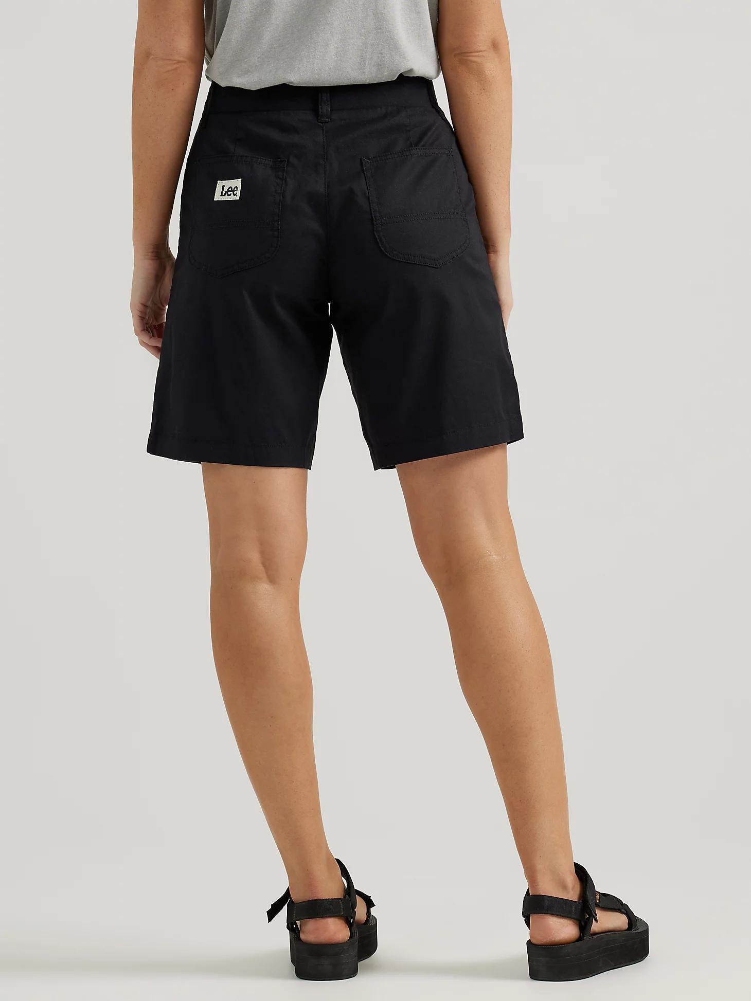 Women's Ultra Lux Comfort with Flex-To-Go Relaxed Fit Utility Bermuda | Women's Shorts | Lee® Product Image