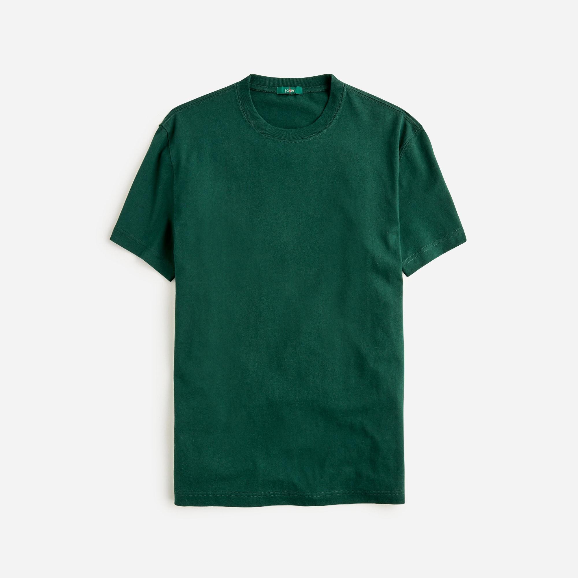 Relaxed premium-weight cotton T-shirt Product Image