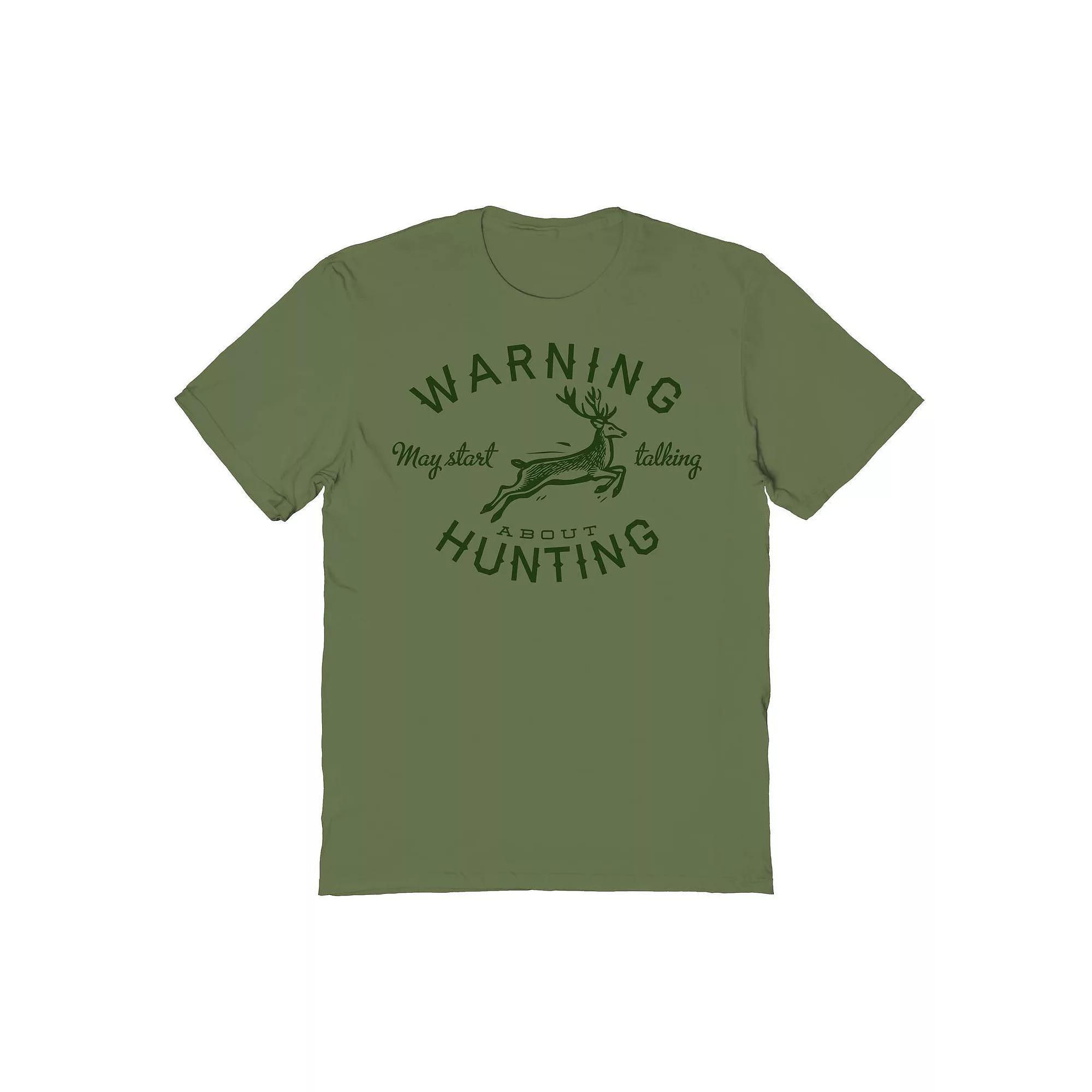 Men's Duke & Sons Hunting Warning Graphic Tee, Adult Unisex,  Product Image