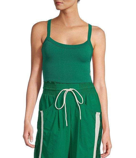 Free People FP Movement All Clear Solid Scoop Neckline Sleeveless Cami Product Image