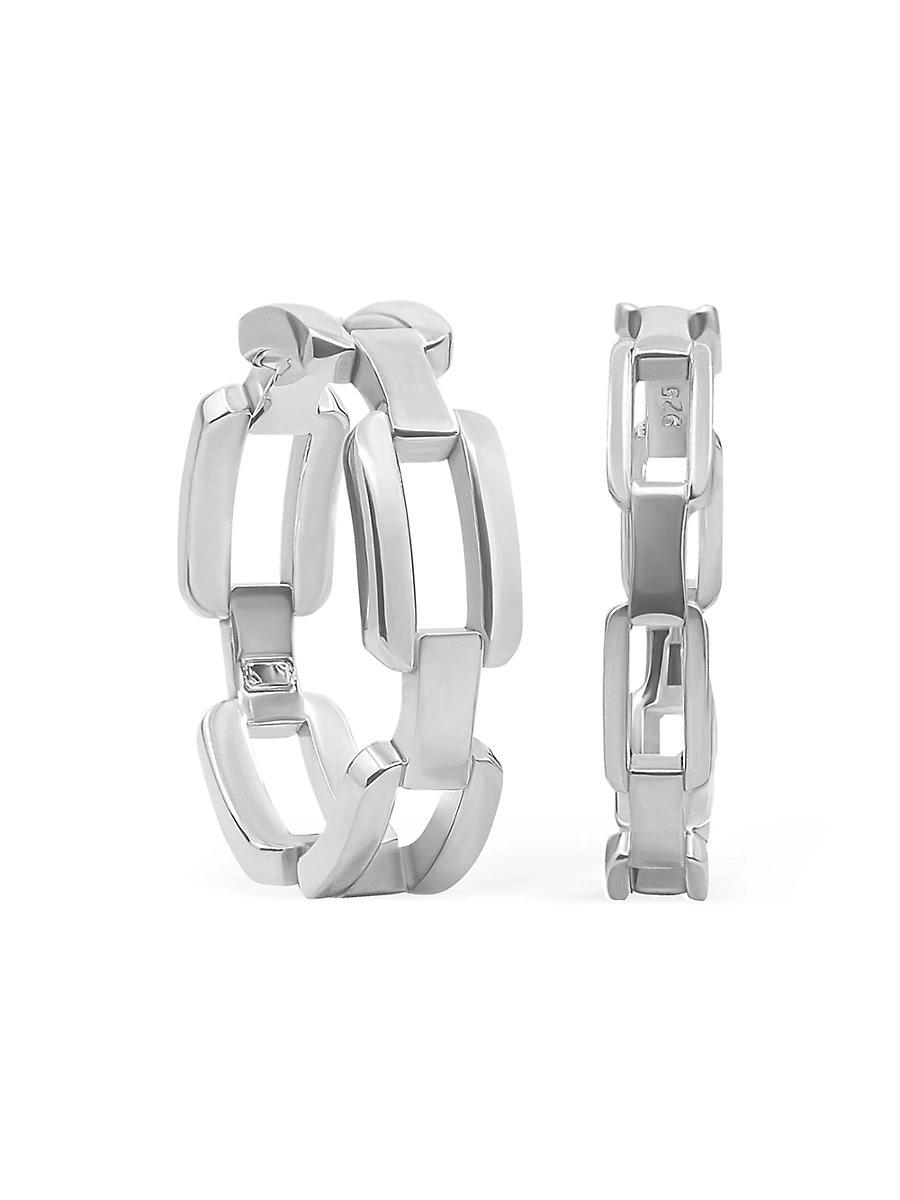 Mens Unisex Sterling Silver Originals Troy Ring Set Product Image