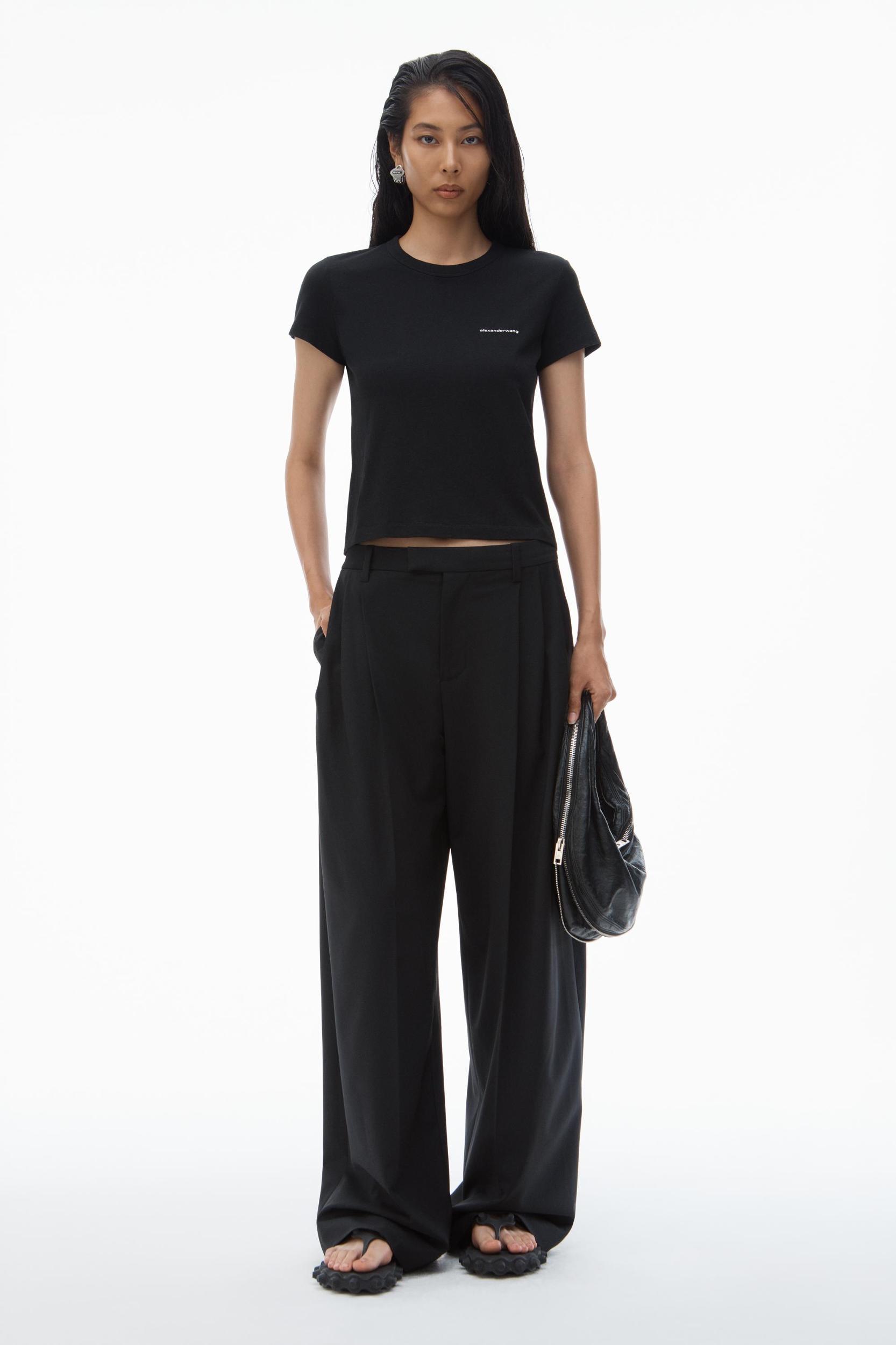 Logo-print Shrunken Jersey Tee Product Image