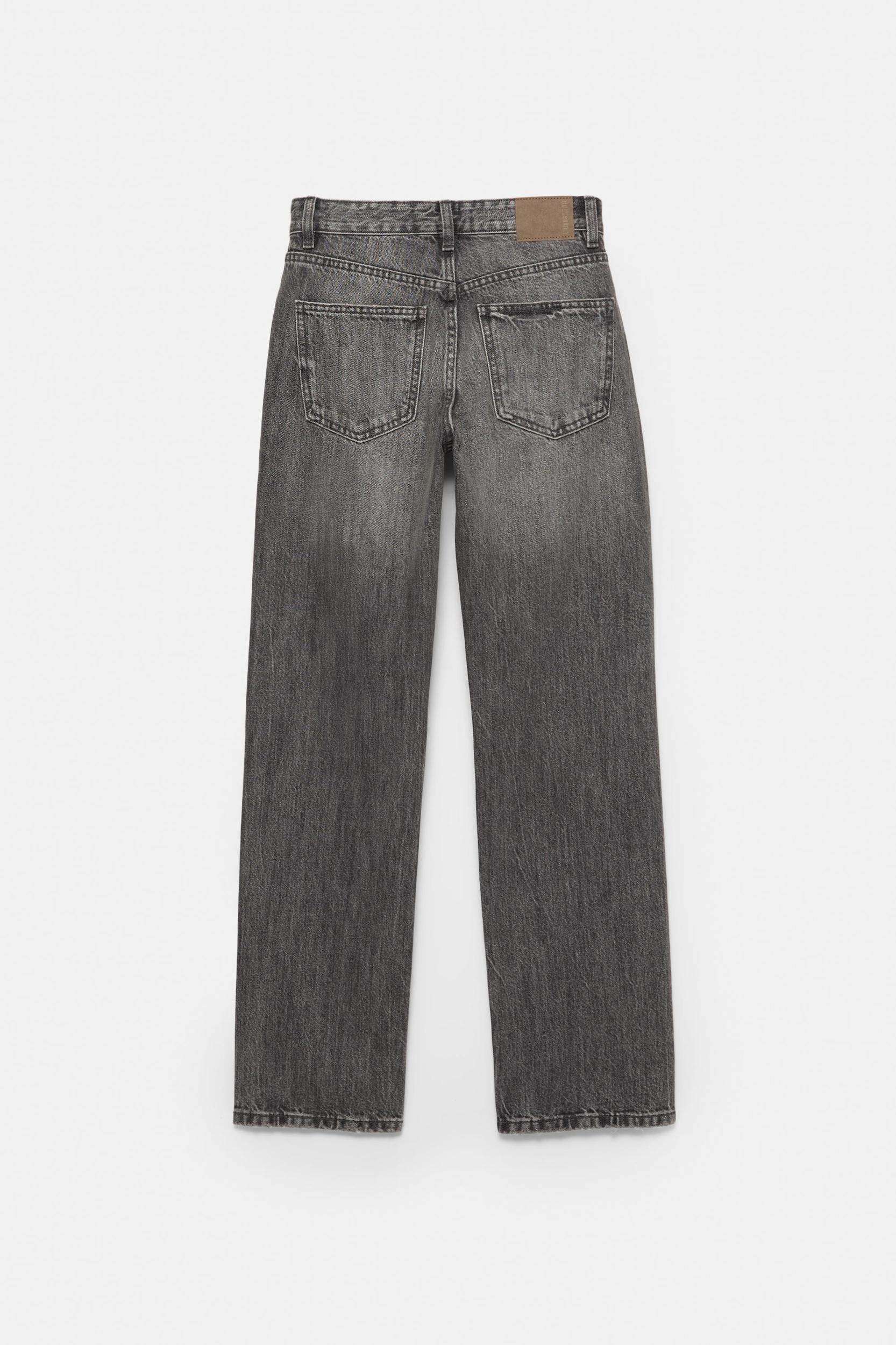 Mid-rise straight-leg jeans Product Image