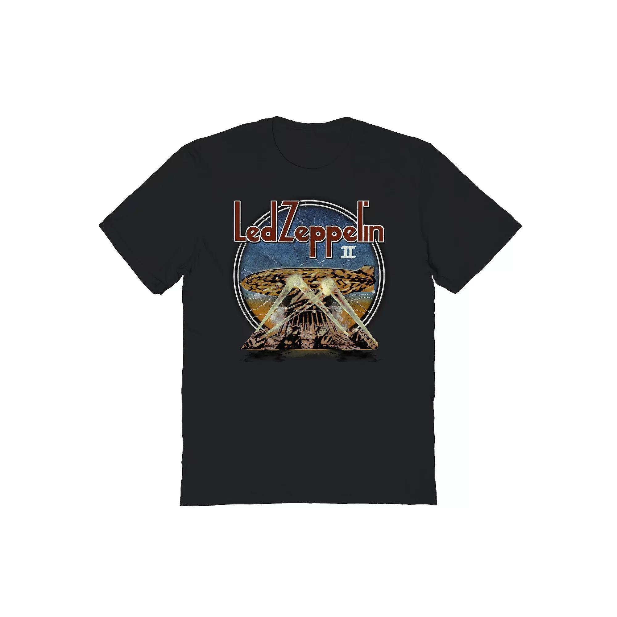 Mens Led Zeppelin Blur Zep Graphic Tee Product Image