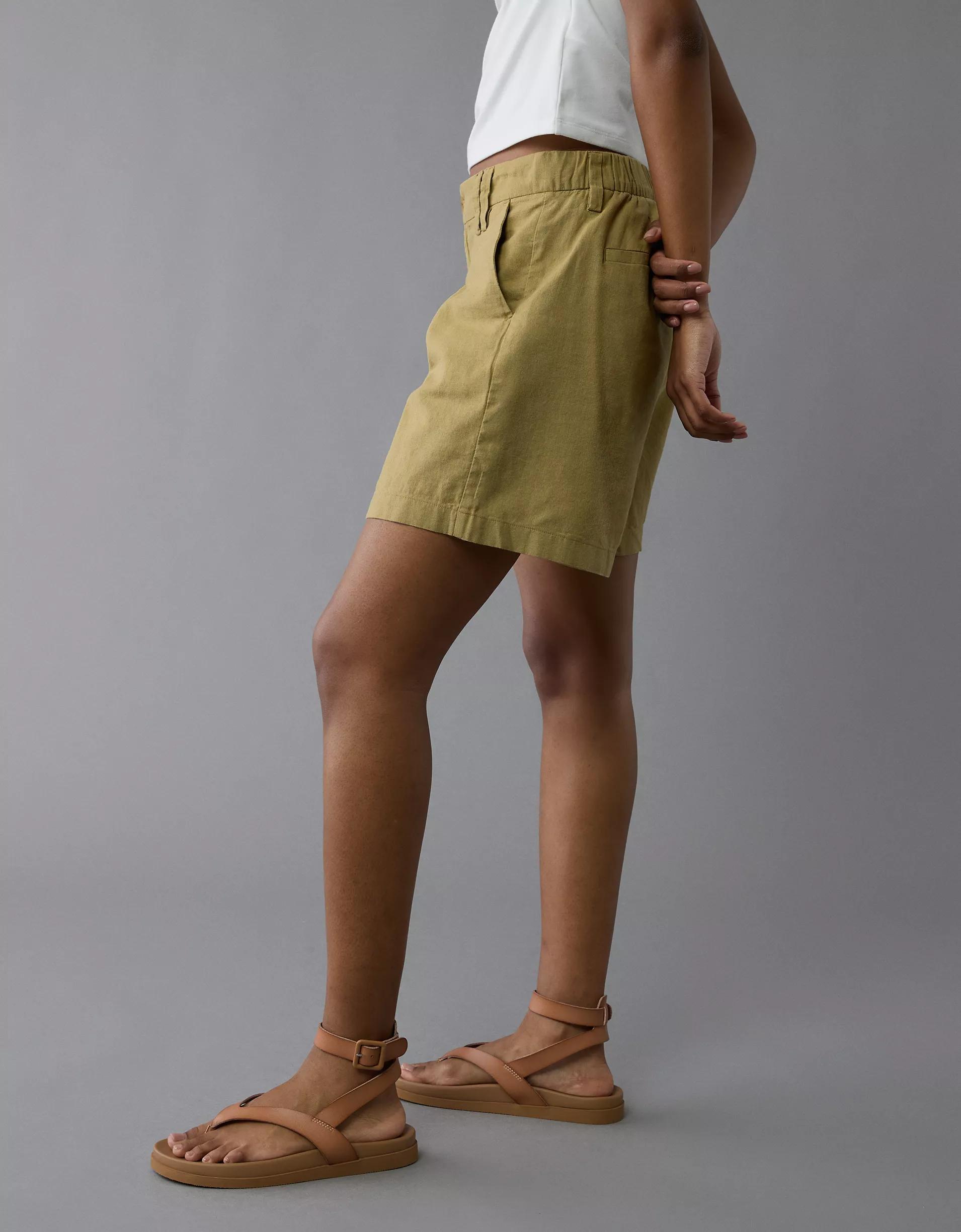 AE Stretch Linen-Blend 8" Trouser Short Product Image