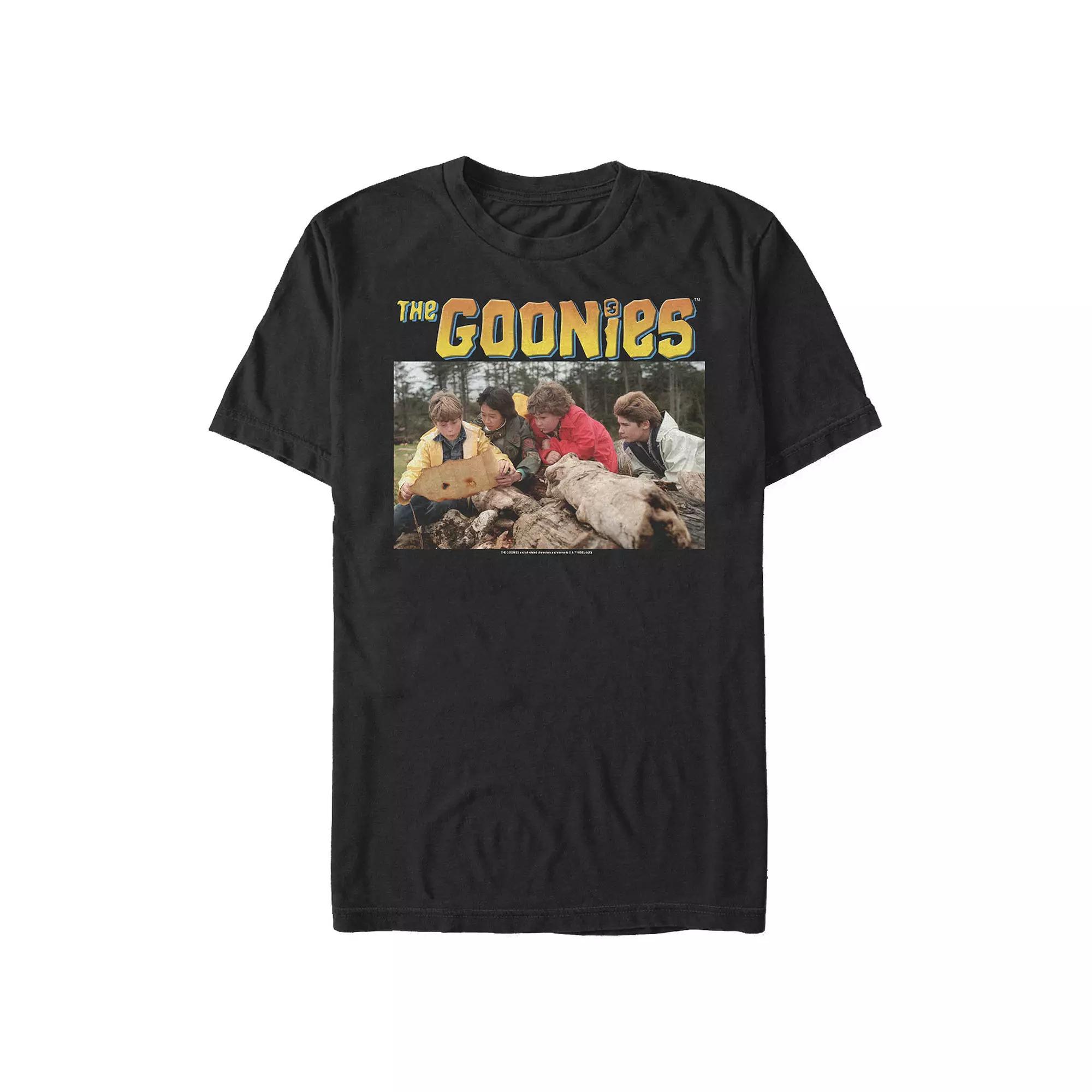 Men's The Goonies Reading Treasure Map Graphic Tee,  Product Image
