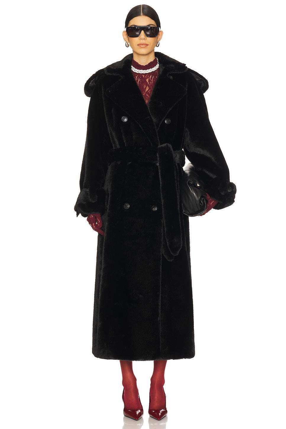 Thalia Faux Fur Coat Ducie Product Image