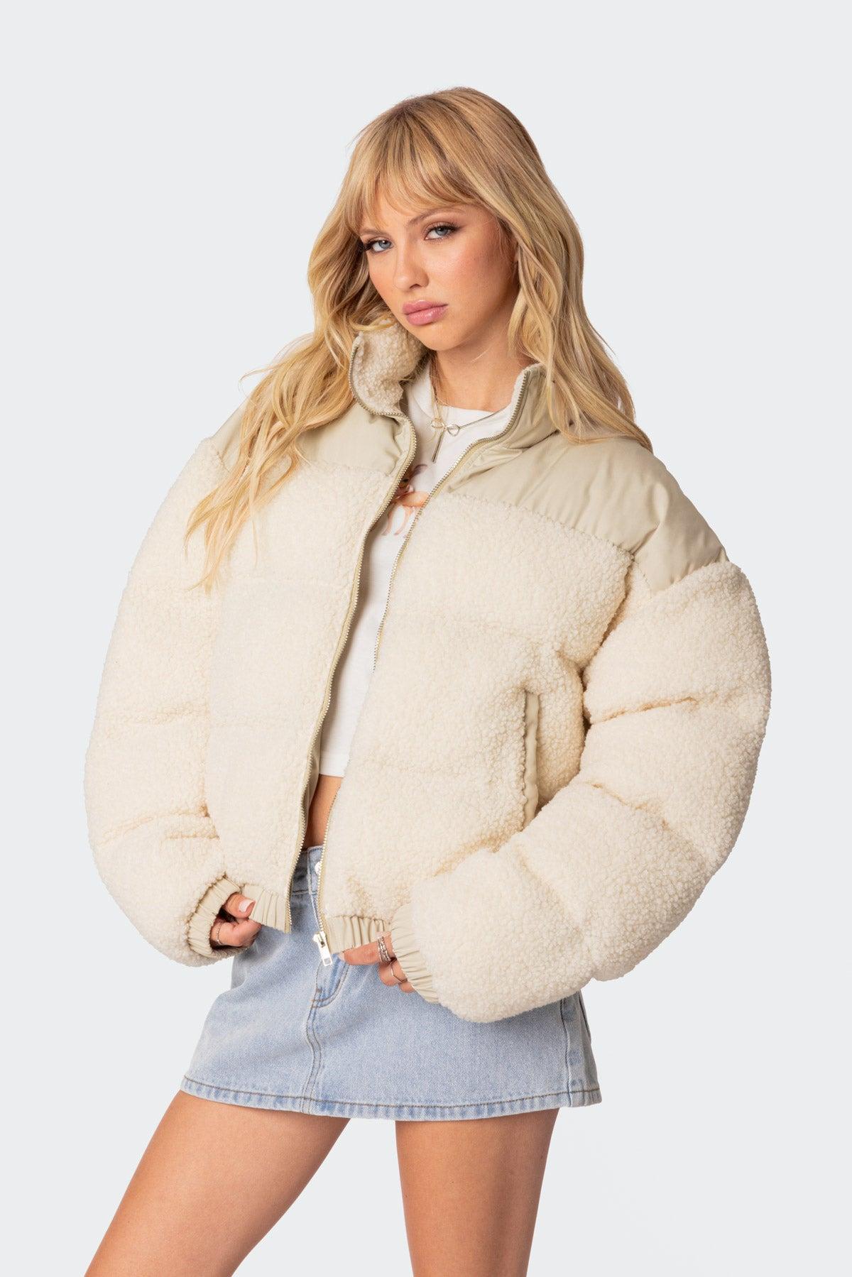 Oversized Sherpa Puffer Product Image