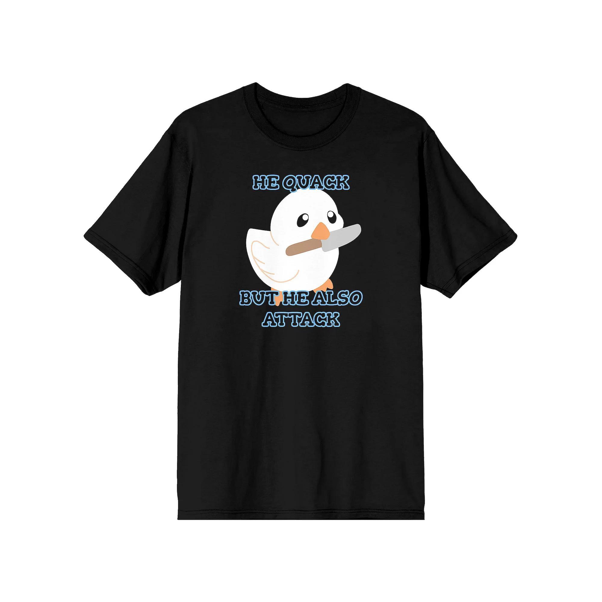 Men's Honk Honk Am Meme Cute Duck Tee,  Product Image