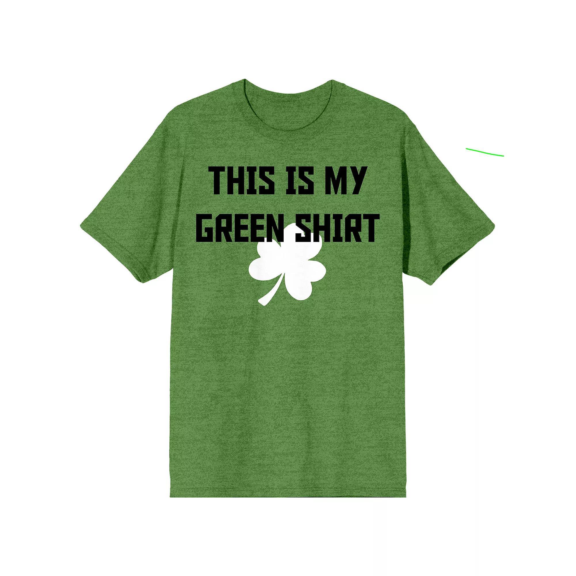 Men's St. Pats This Is My Green Shirt Tee,  Product Image