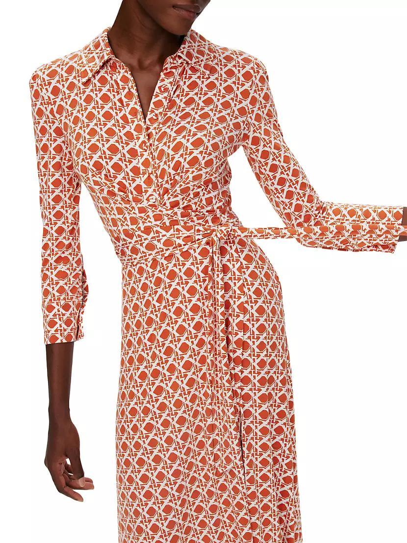 Sana Two Wrap Midi-Dress Product Image