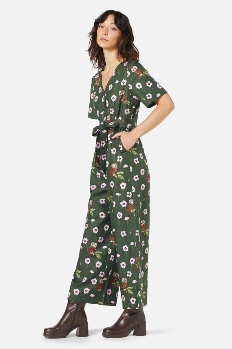 Poppy Owl Jumpsuit Product Image