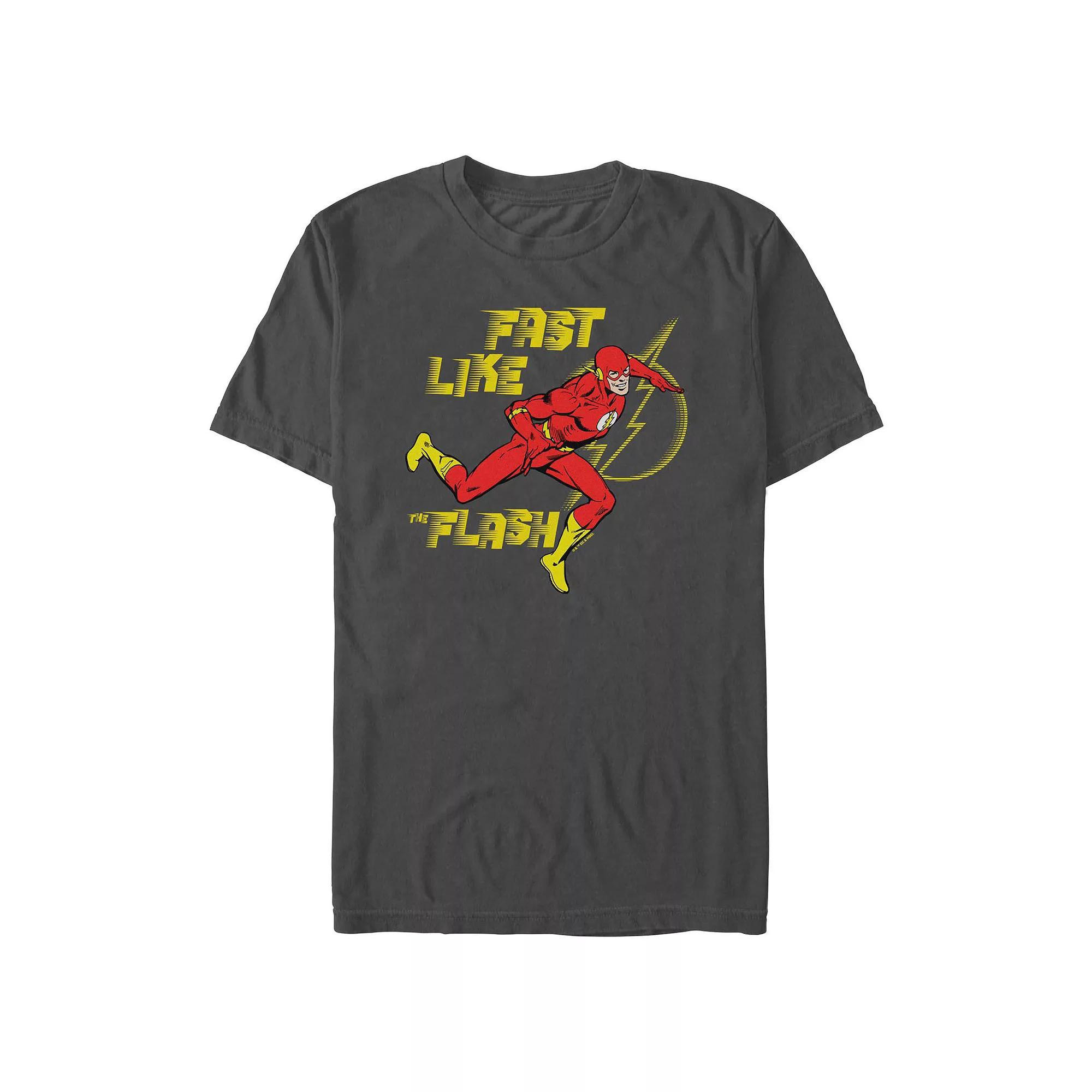 Men's The Flash Fast Like The Flash Graphic Tee,  Product Image