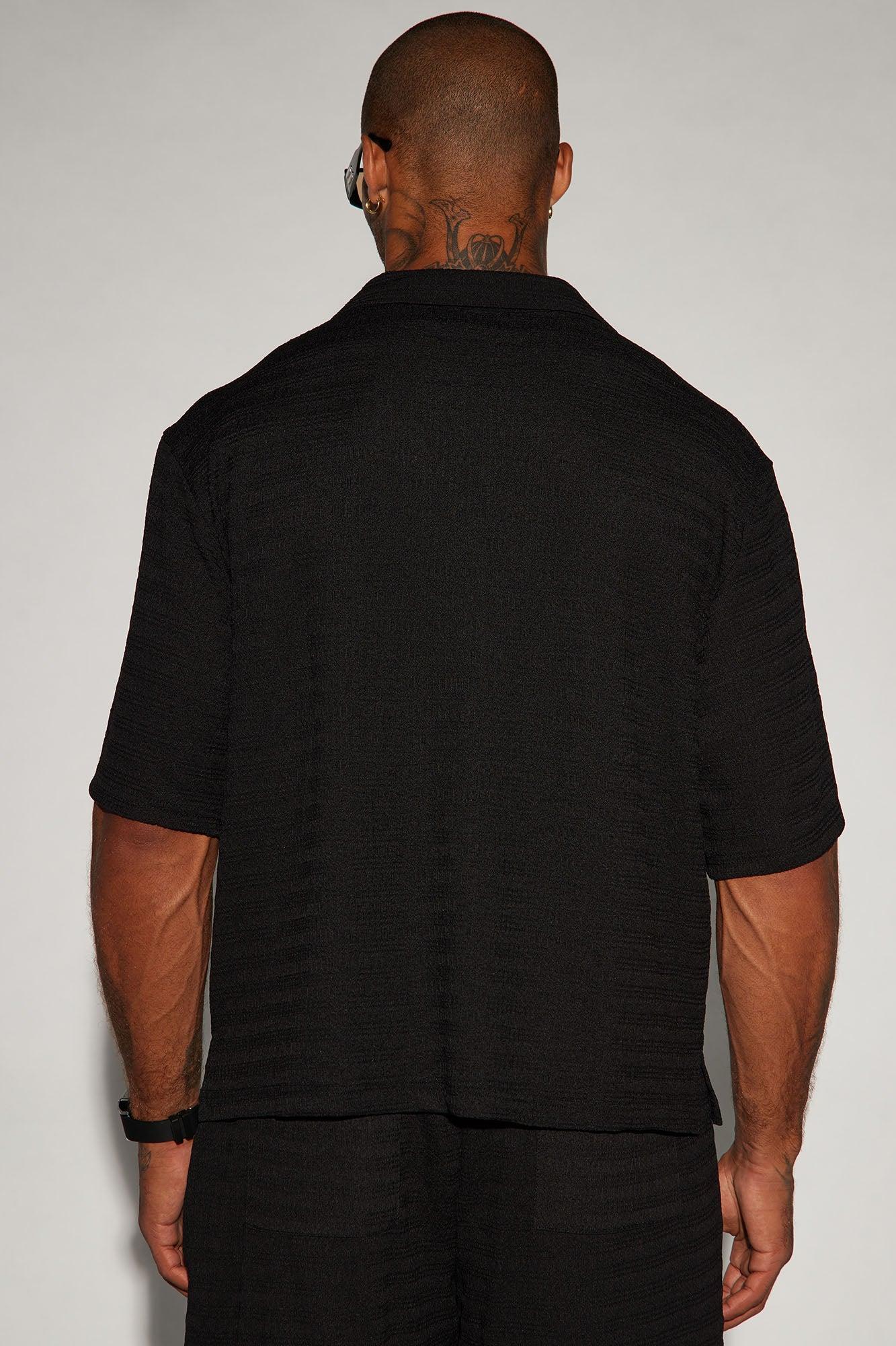 Boca Button Up Shirt - Black Product Image