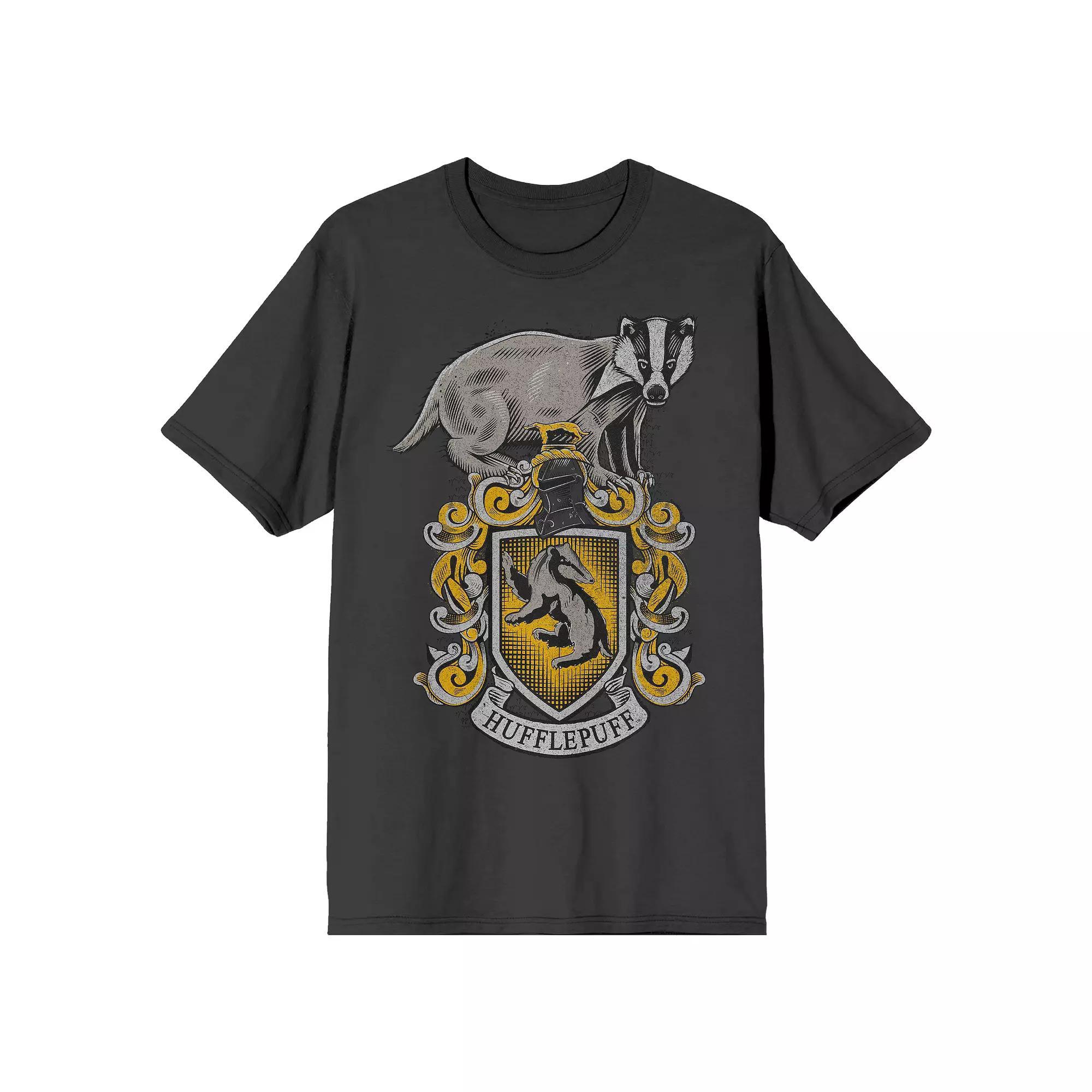 Men's Harry Potter Hufflepuff Tee, Size: XL, Black Product Image