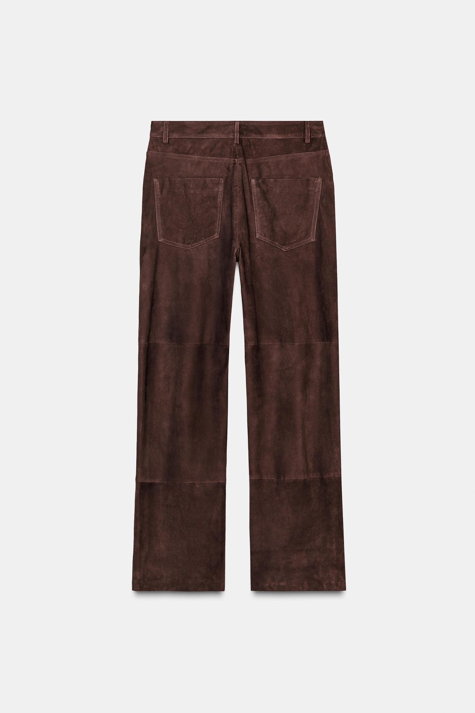 ZW COLLECTION LIMITED EDITION 100% SUEDE PANTS Product Image