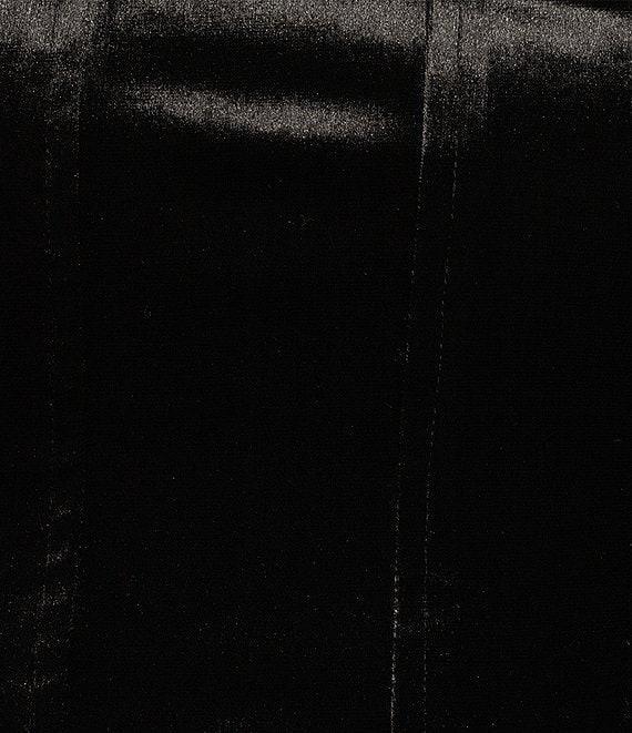 GB Woven Velvet Corset Top Product Image