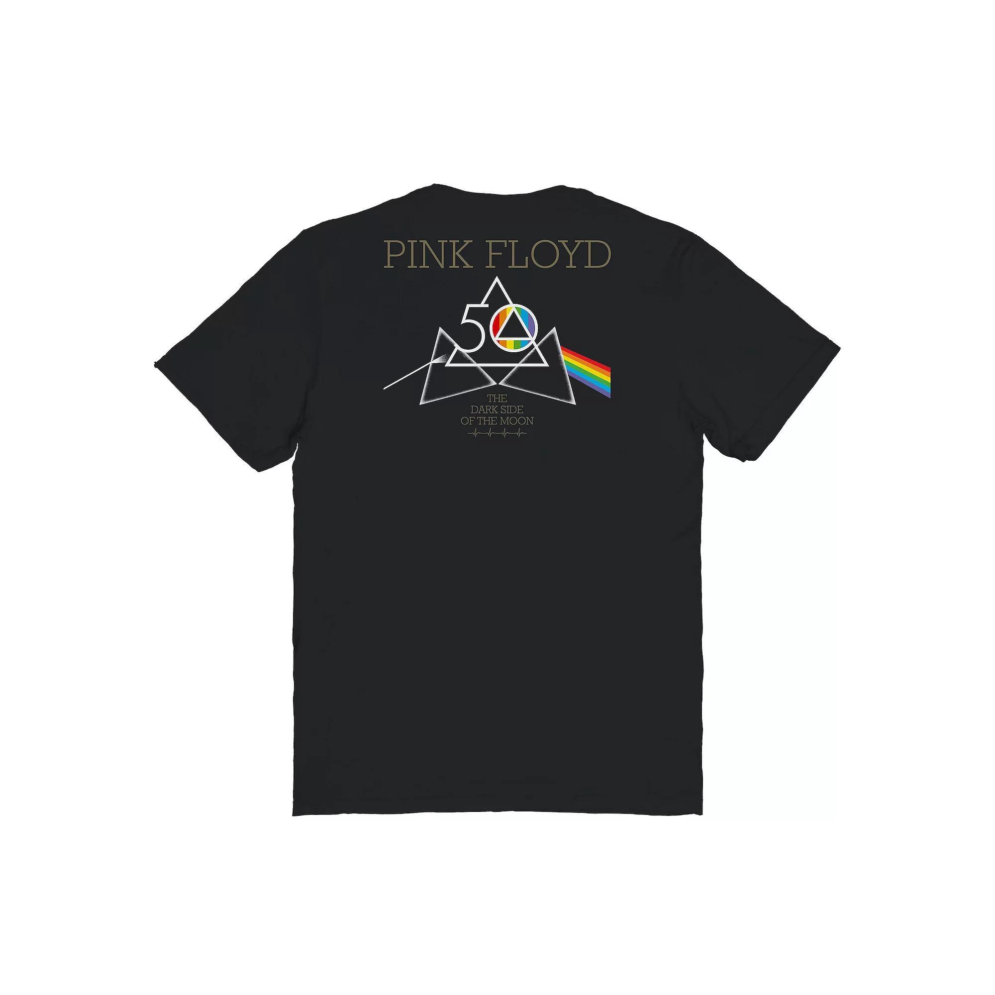 Men's Pink Floyd Multi Prisms Graphic Tee, Size: Medium, Black Product Image