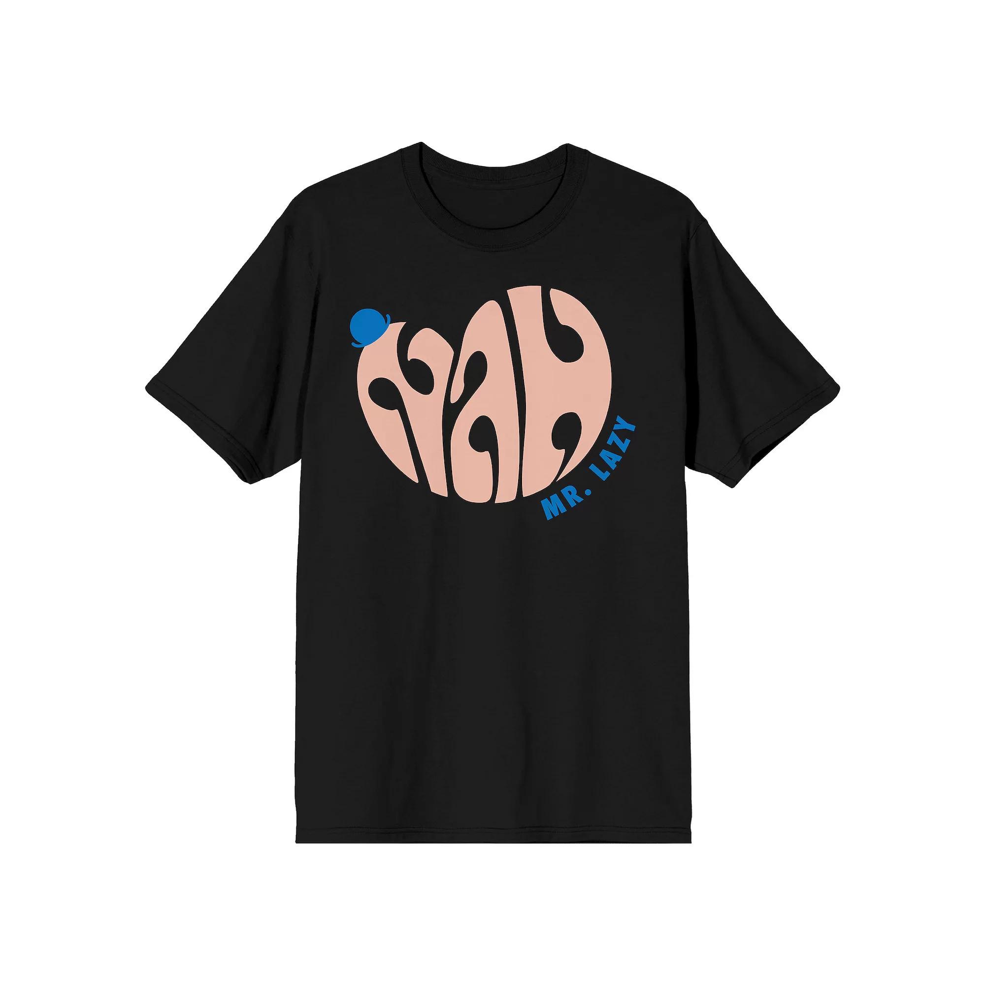 Men's Mr. Men And Little Miss Graphic Tee, Size: XL, Black Product Image