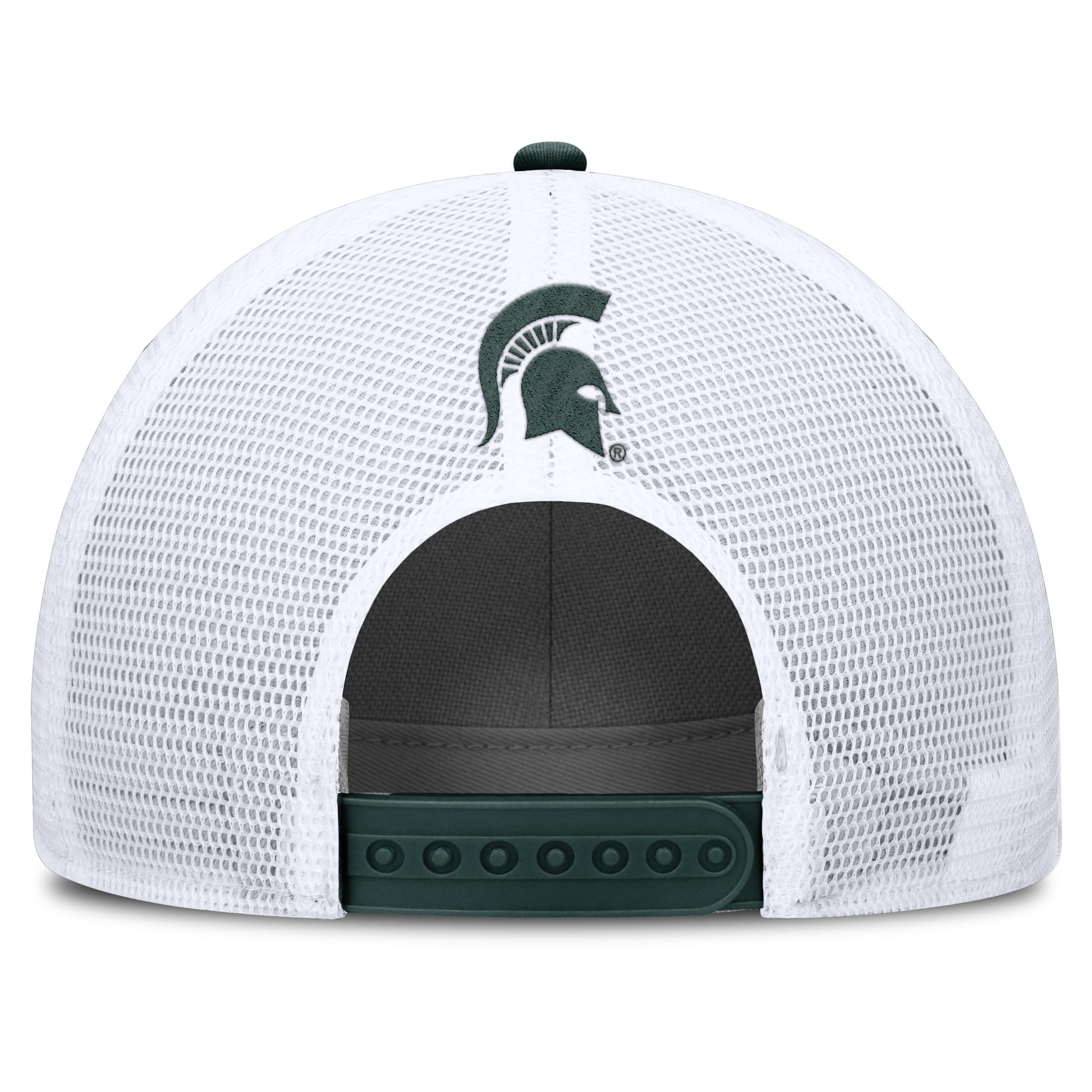 Michigan State On-Field Rise Nike Men's College Trucker Adjustable Hat Product Image