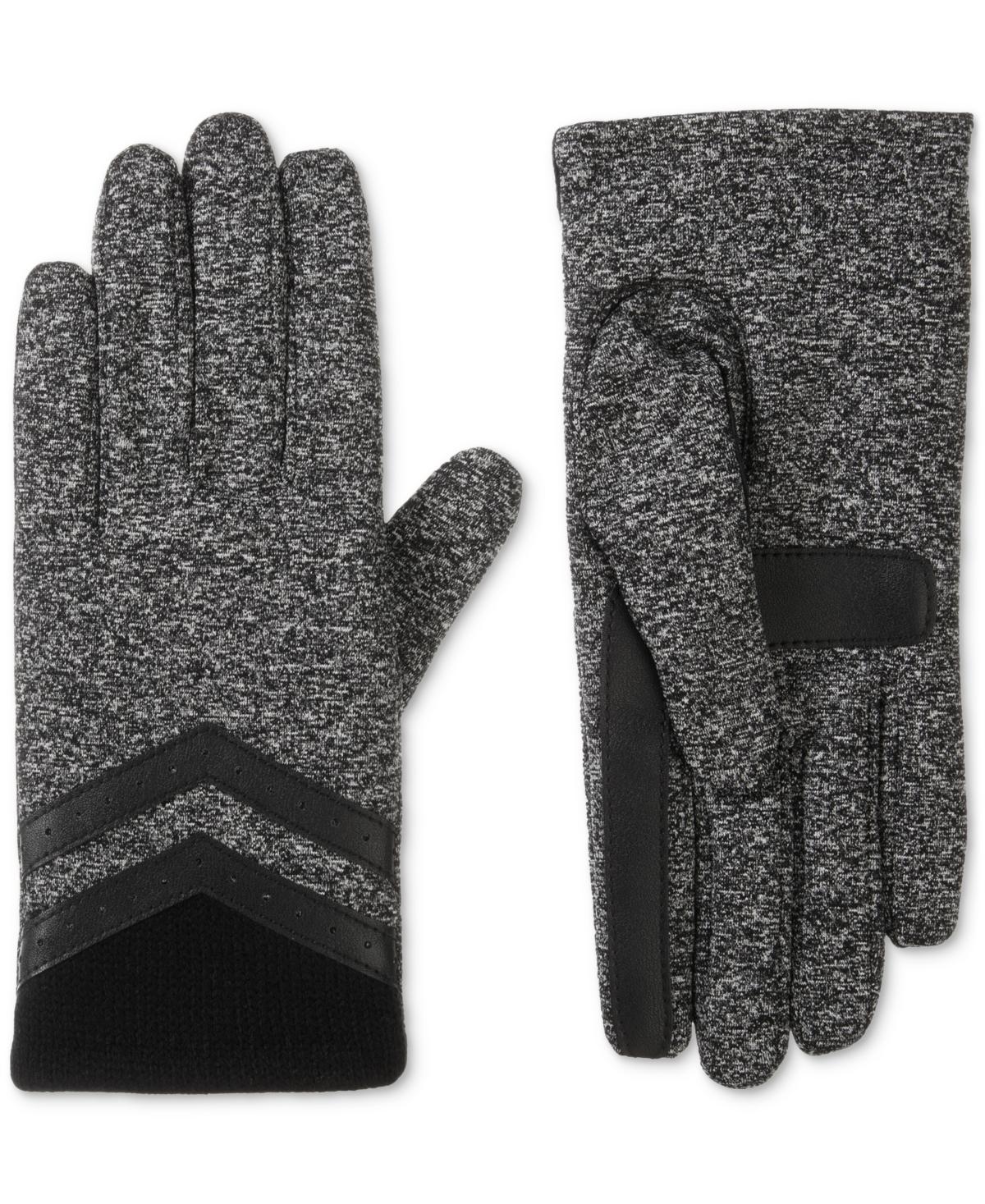 Isotoner Signature Womens Rib-Knit Fleece-Lined Gloves Product Image