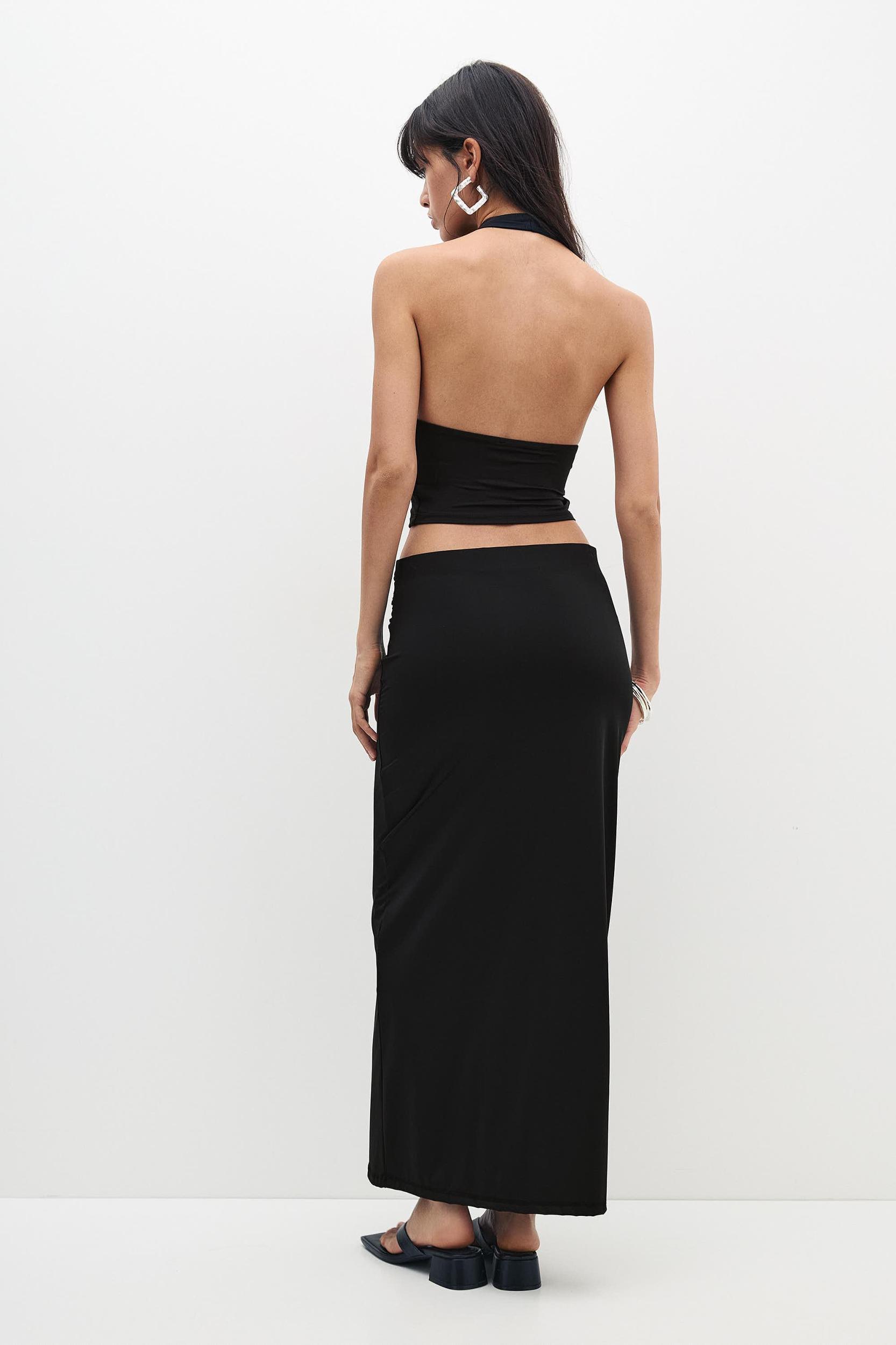 Open-back halter top Product Image