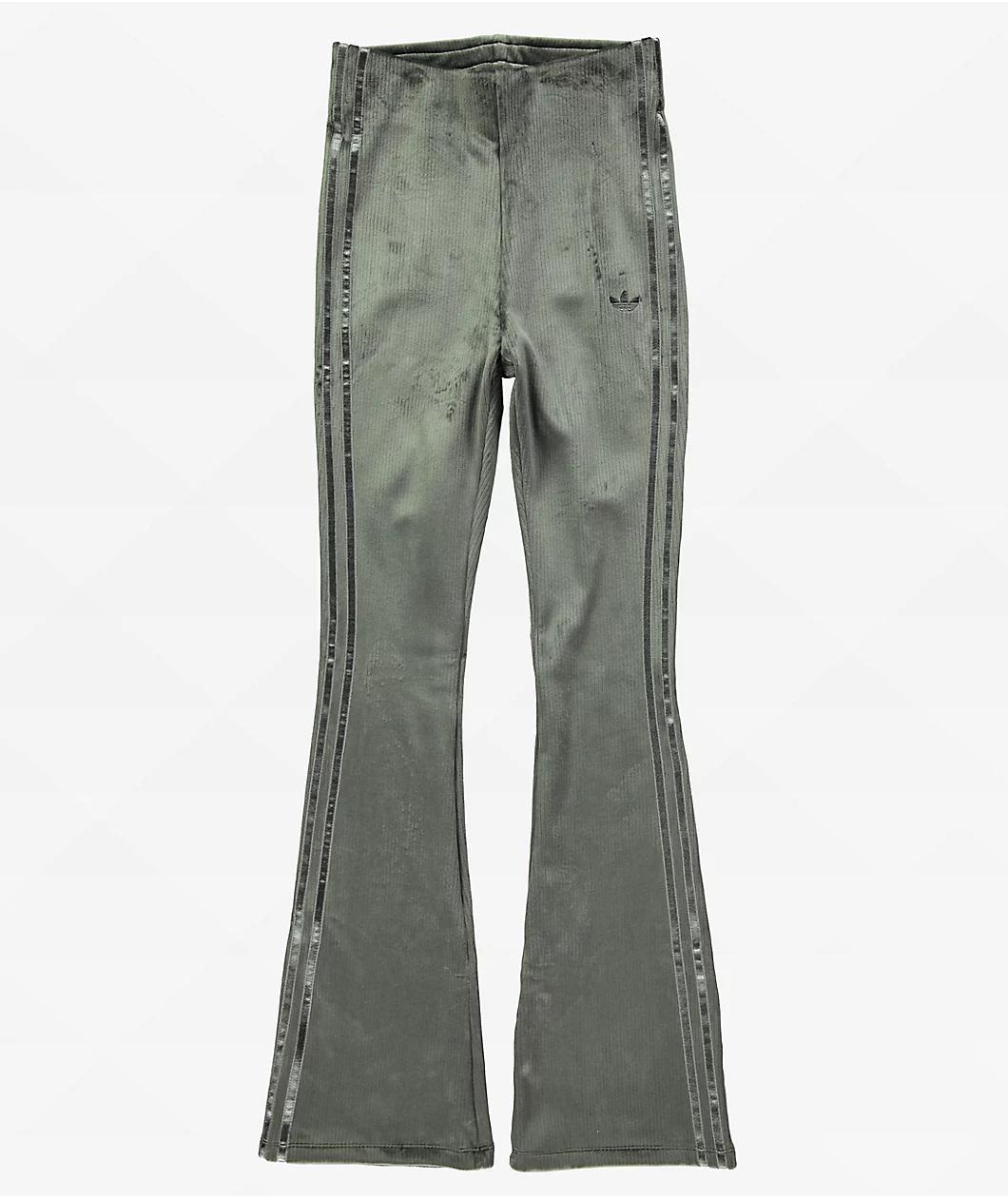 adidas Originals Carbon Corduroy Flare Leggings Product Image