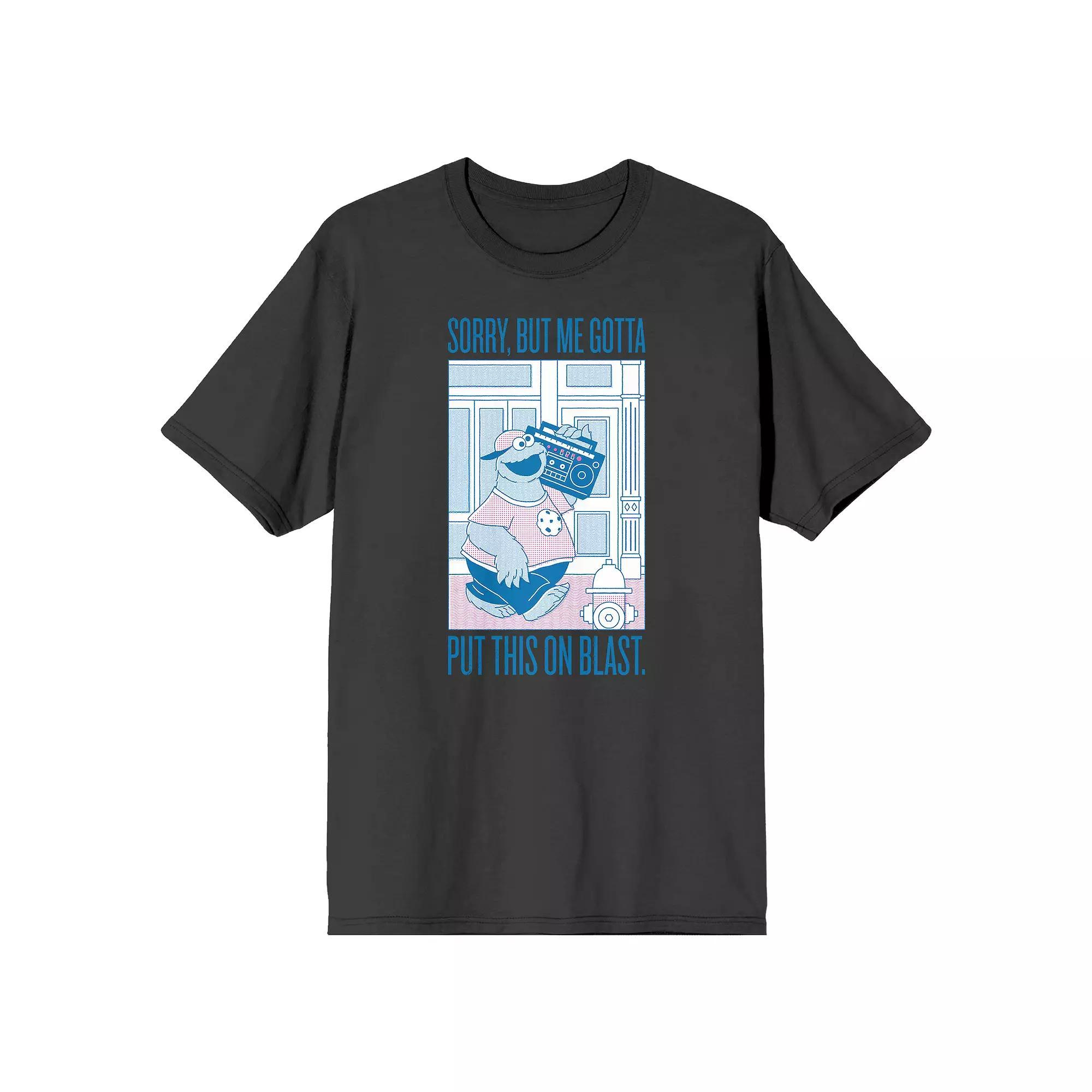 Men's Sesame Street Cookie Monster Tee,  Product Image