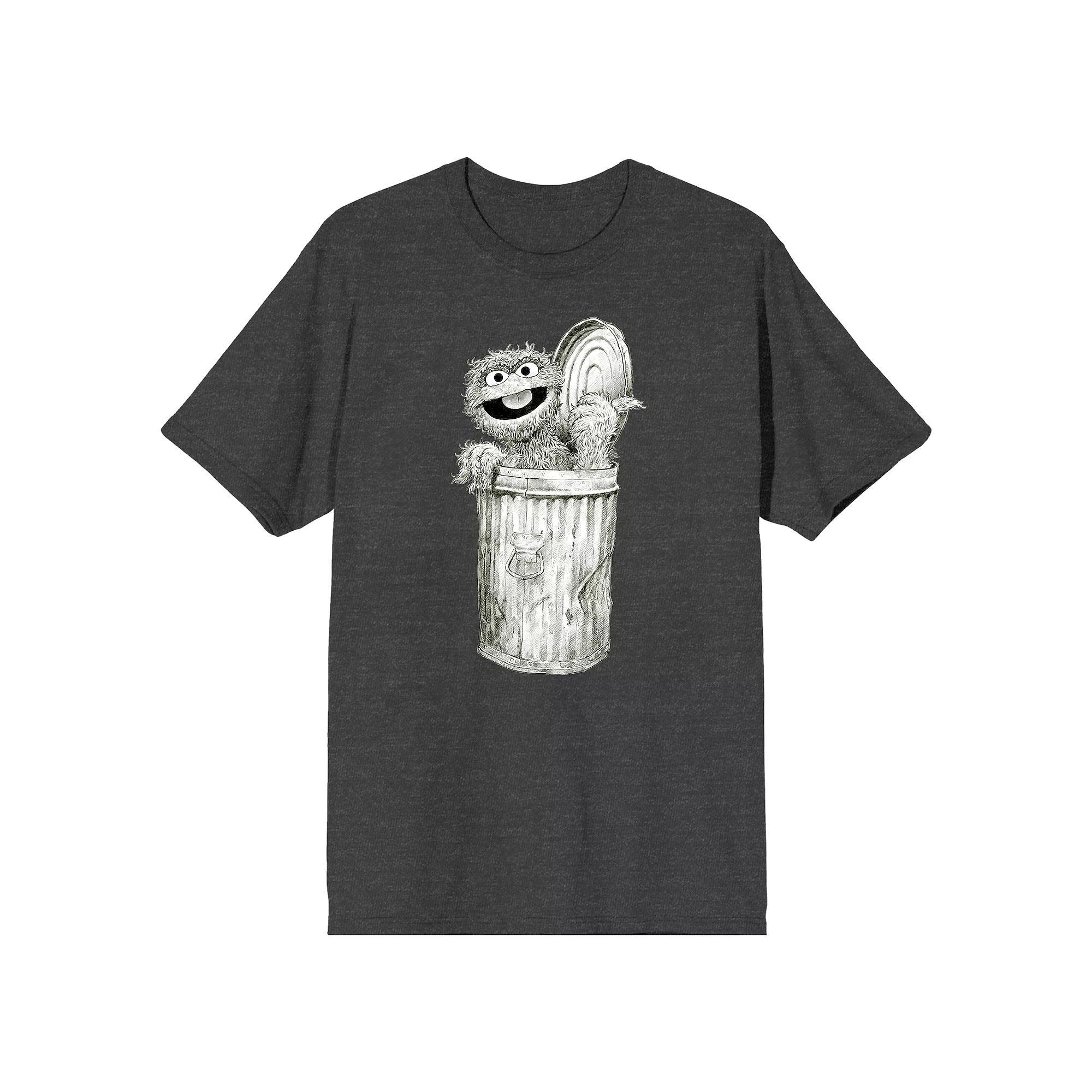 Men's Sesame Street Oscar Tee,  Product Image