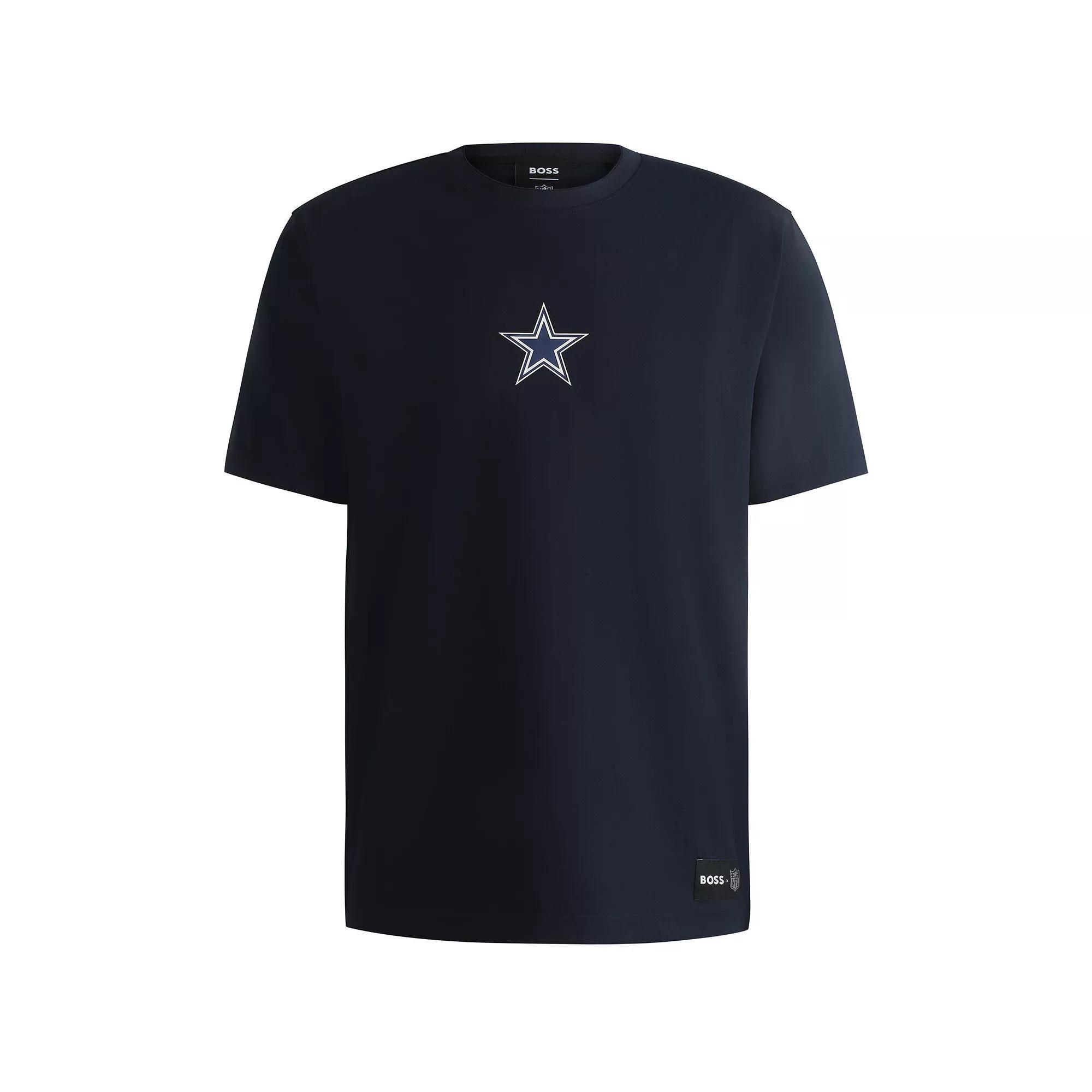 Unisex HUGO BOSS Navy Dallas Cowboys Brady T-Shirt, Adult Unisex, Size: Large, Blue Product Image